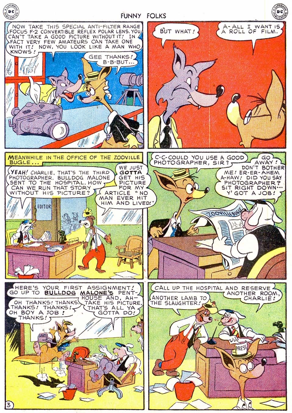 Read online Funny Folks comic -  Issue #1 - 39