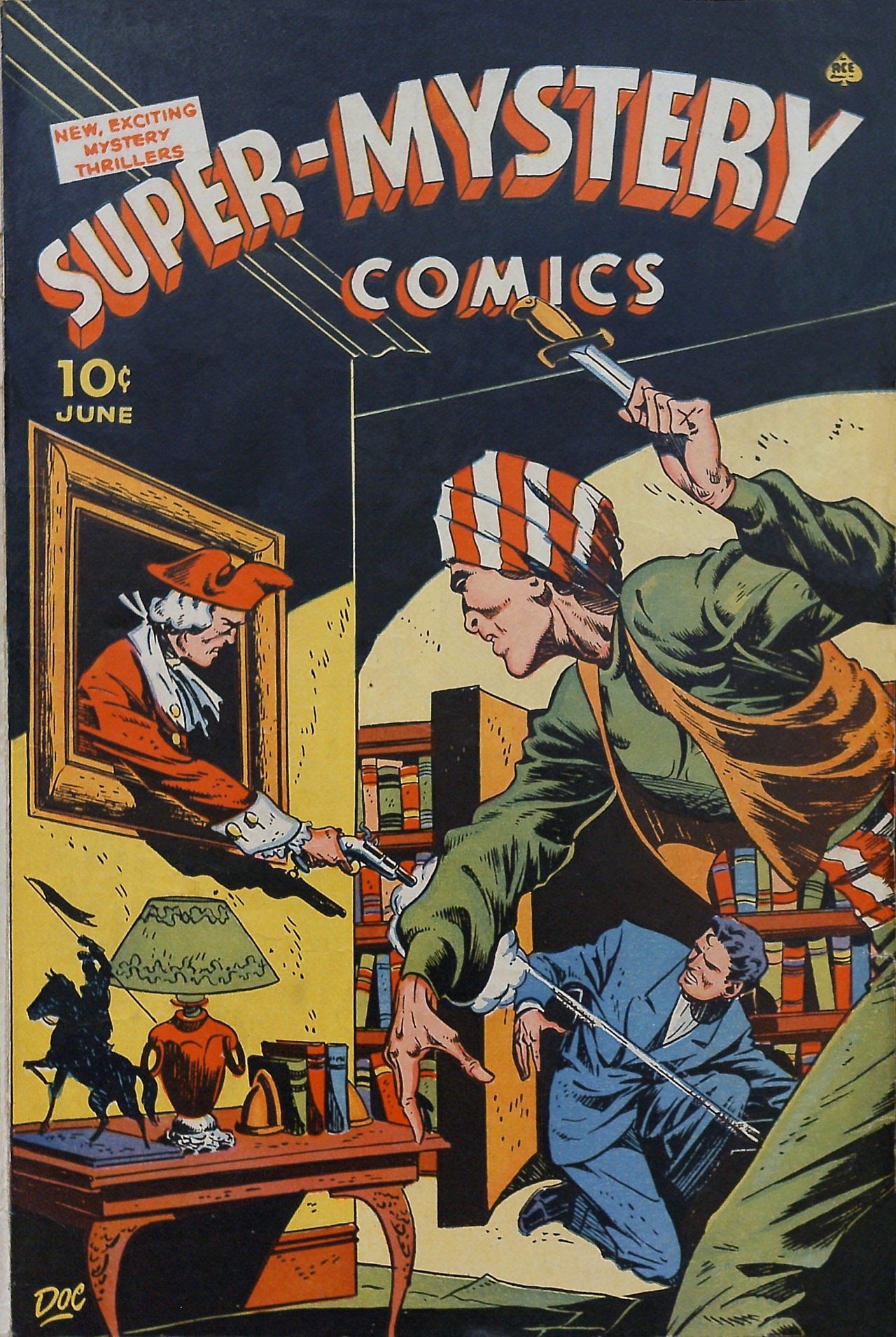 Read online Super-Mystery Comics comic -  Issue #30 - 1