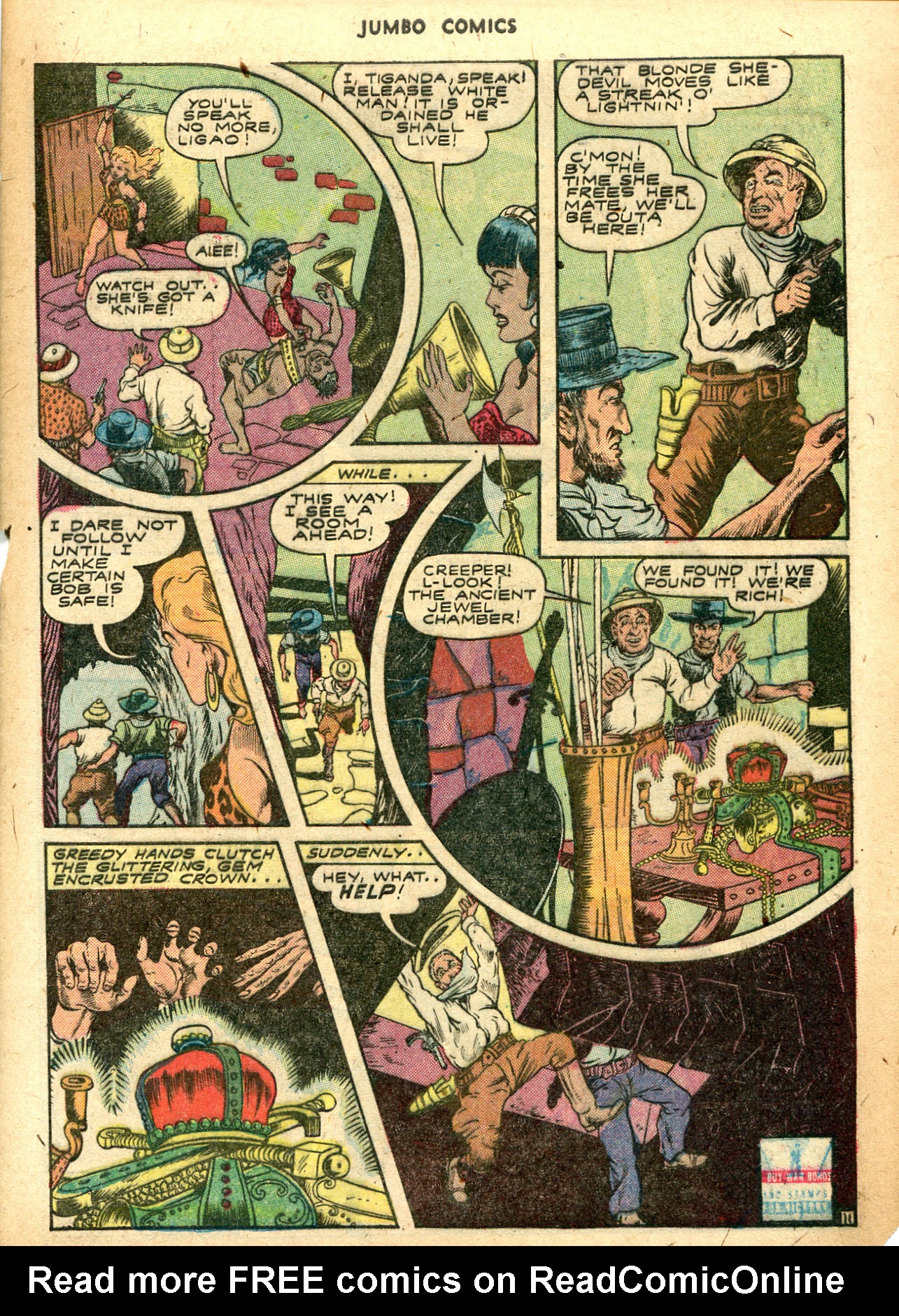 Read online Jumbo Comics comic -  Issue #62 - 14