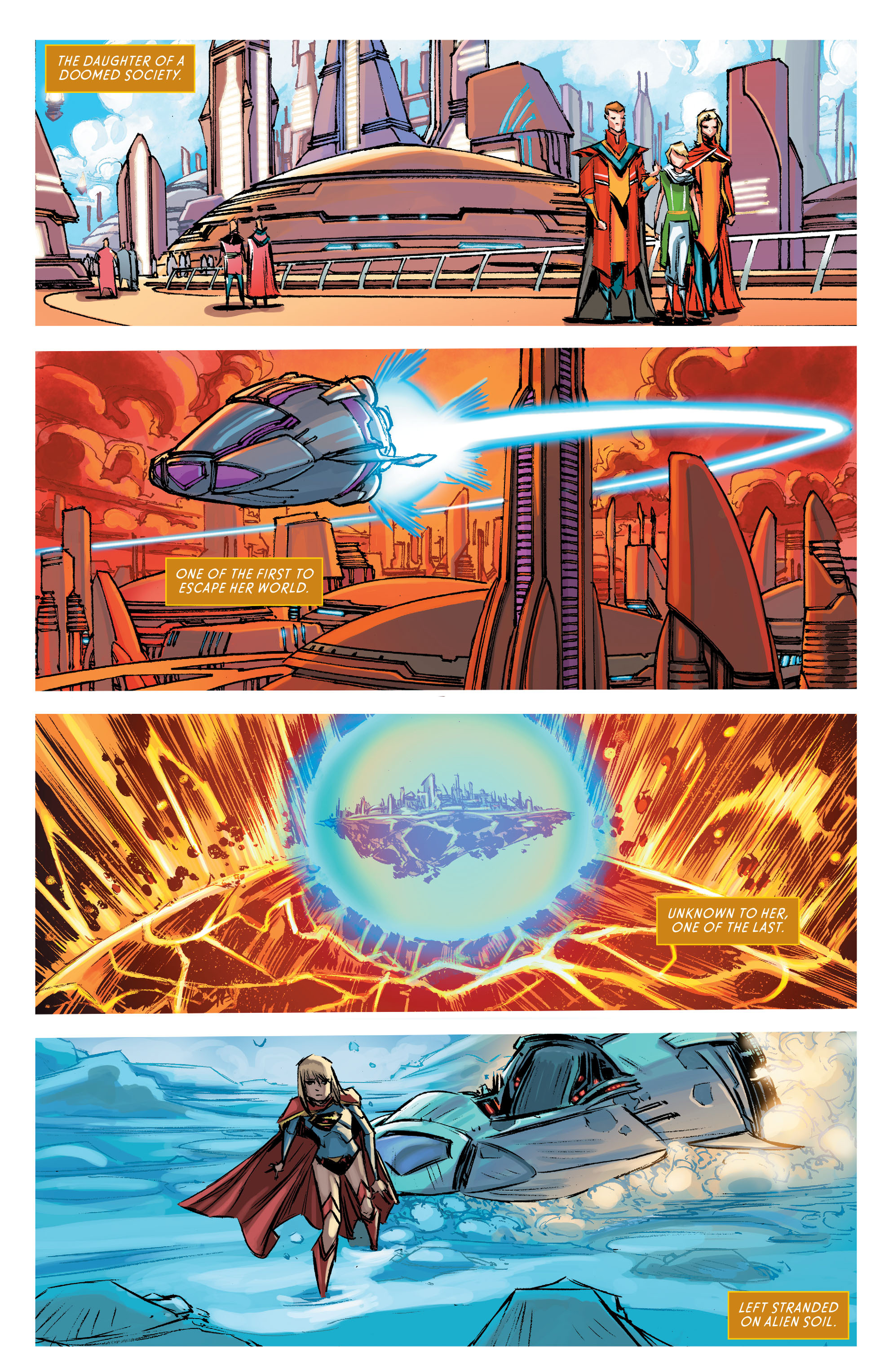 Read online Supergirl (2016) comic -  Issue #1 - 4