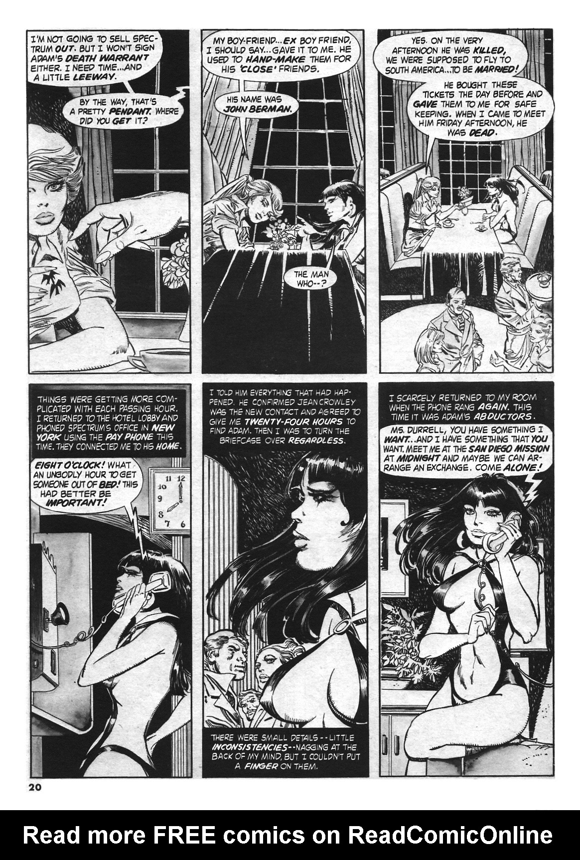 Read online Vampirella (1969) comic -  Issue #64 - 20