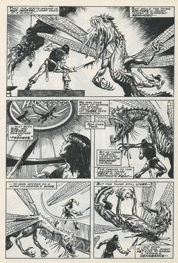 Read online The Savage Sword Of Conan comic -  Issue #223 - 28