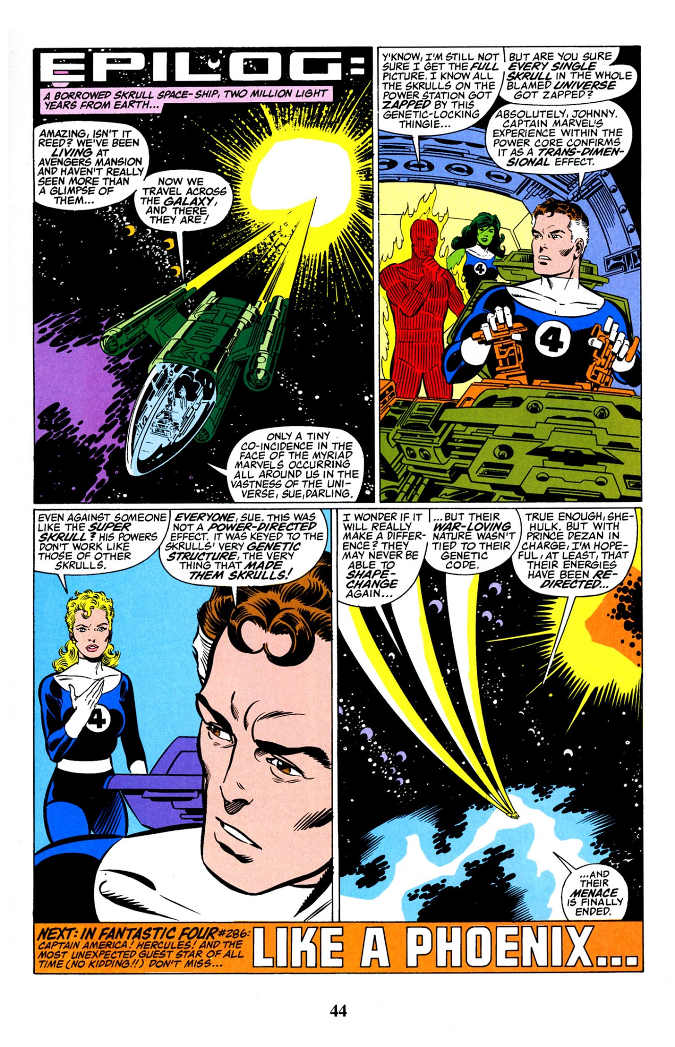 Read online Fantastic Four Visionaries: John Byrne comic -  Issue # TPB 7 - 45