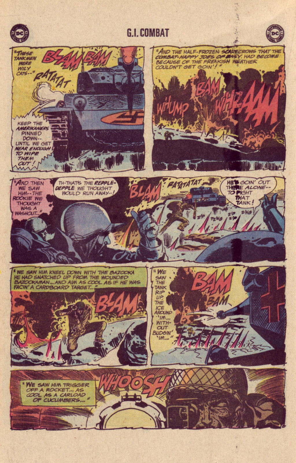 Read online G.I. Combat (1952) comic -  Issue #146 - 52