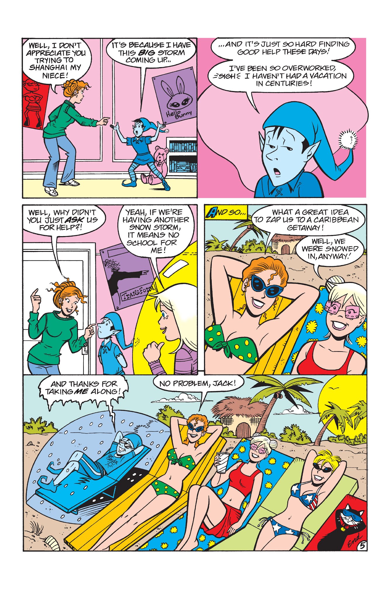 Read online Sabrina the Teenage Witch (2000) comic -  Issue #53 - 25
