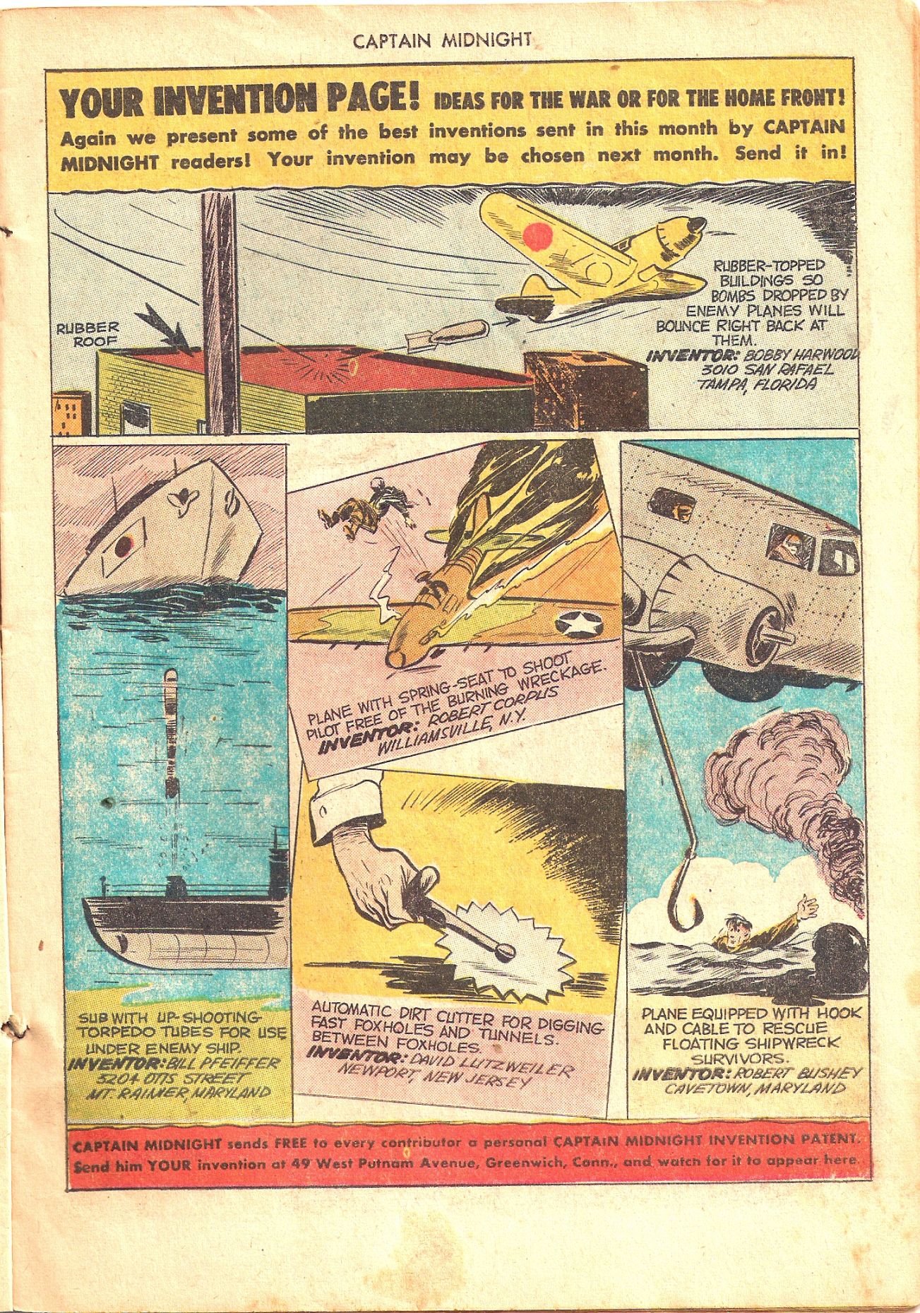 Read online Captain Midnight (1942) comic -  Issue #26 - 11