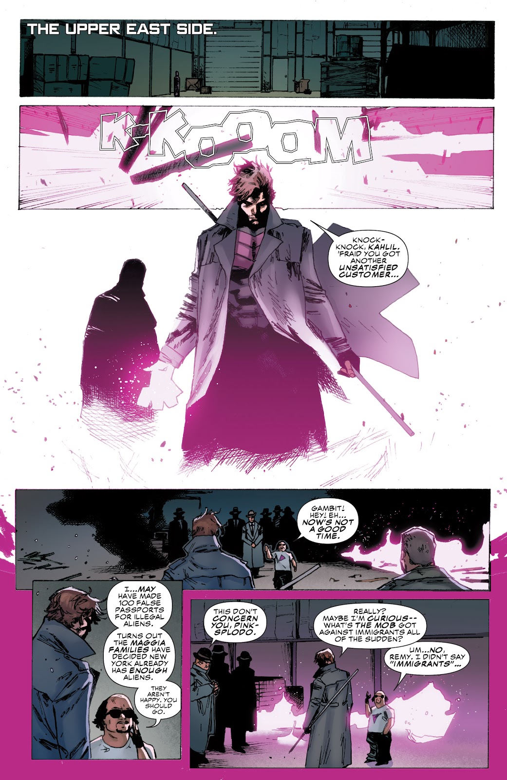 Gambit: King of Thieves (Comic Book) - TV Tropes