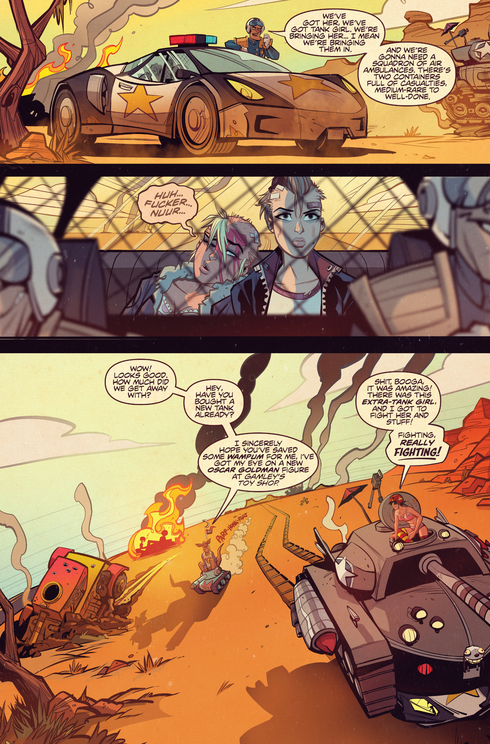 Read online Tank Girl: Two Girls, One Tank comic -  Issue #2 - 12