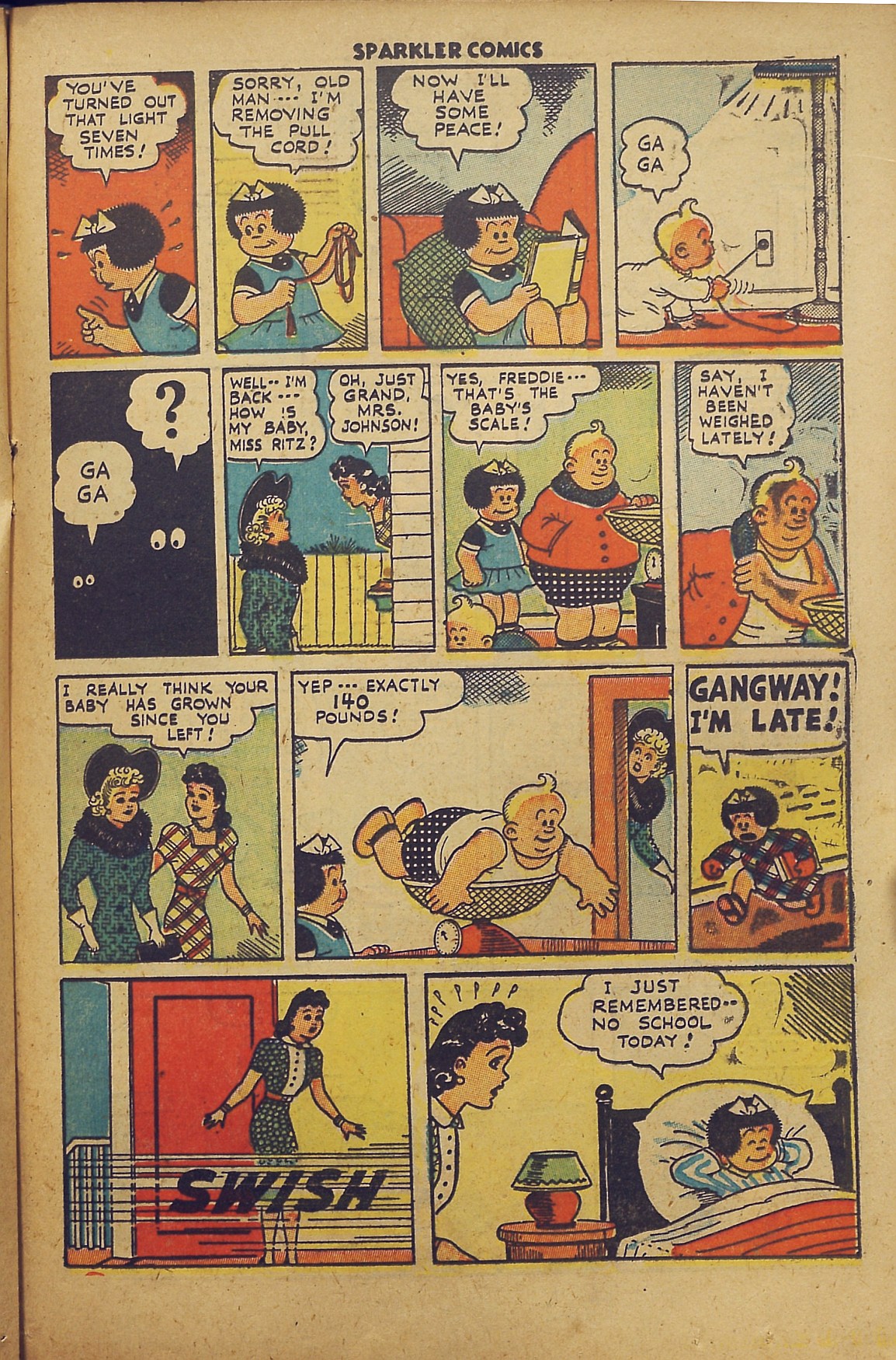 Read online Sparkler Comics comic -  Issue #54 - 29