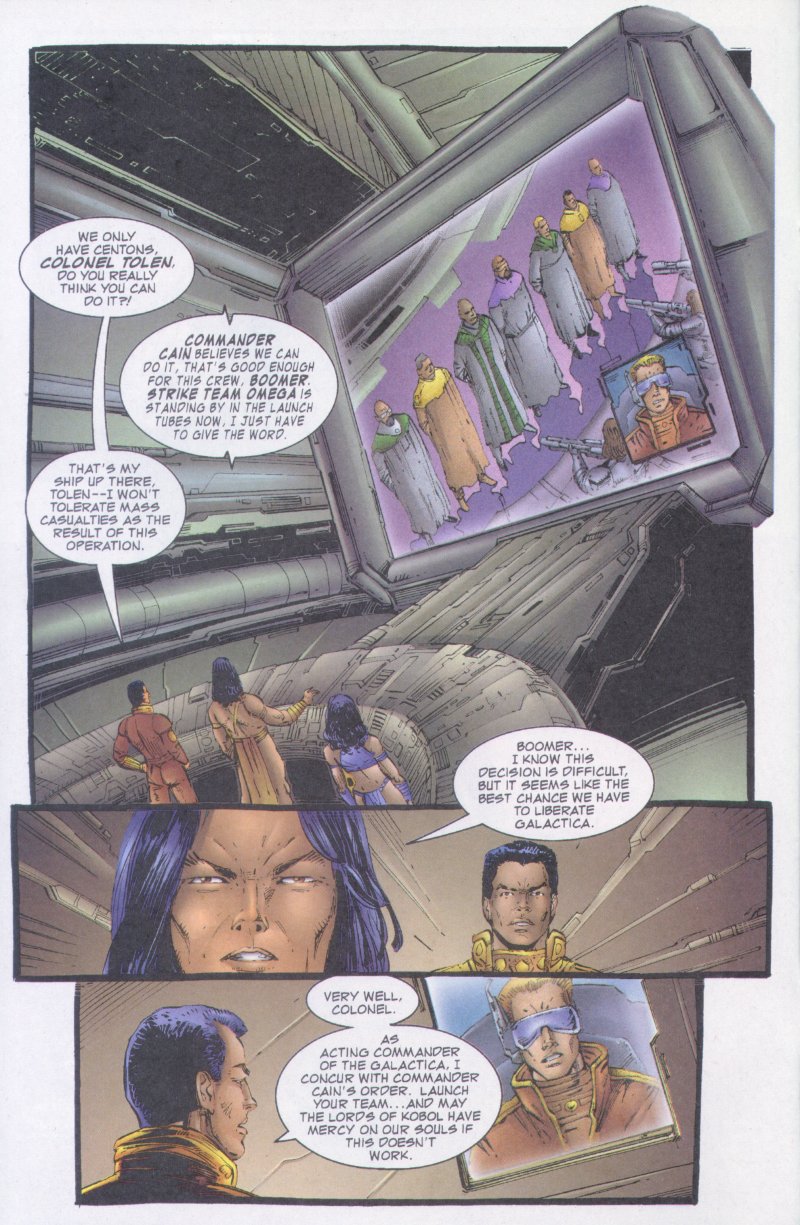 Read online Battlestar Galactica: Apollo's Journey comic -  Issue #3 - 4