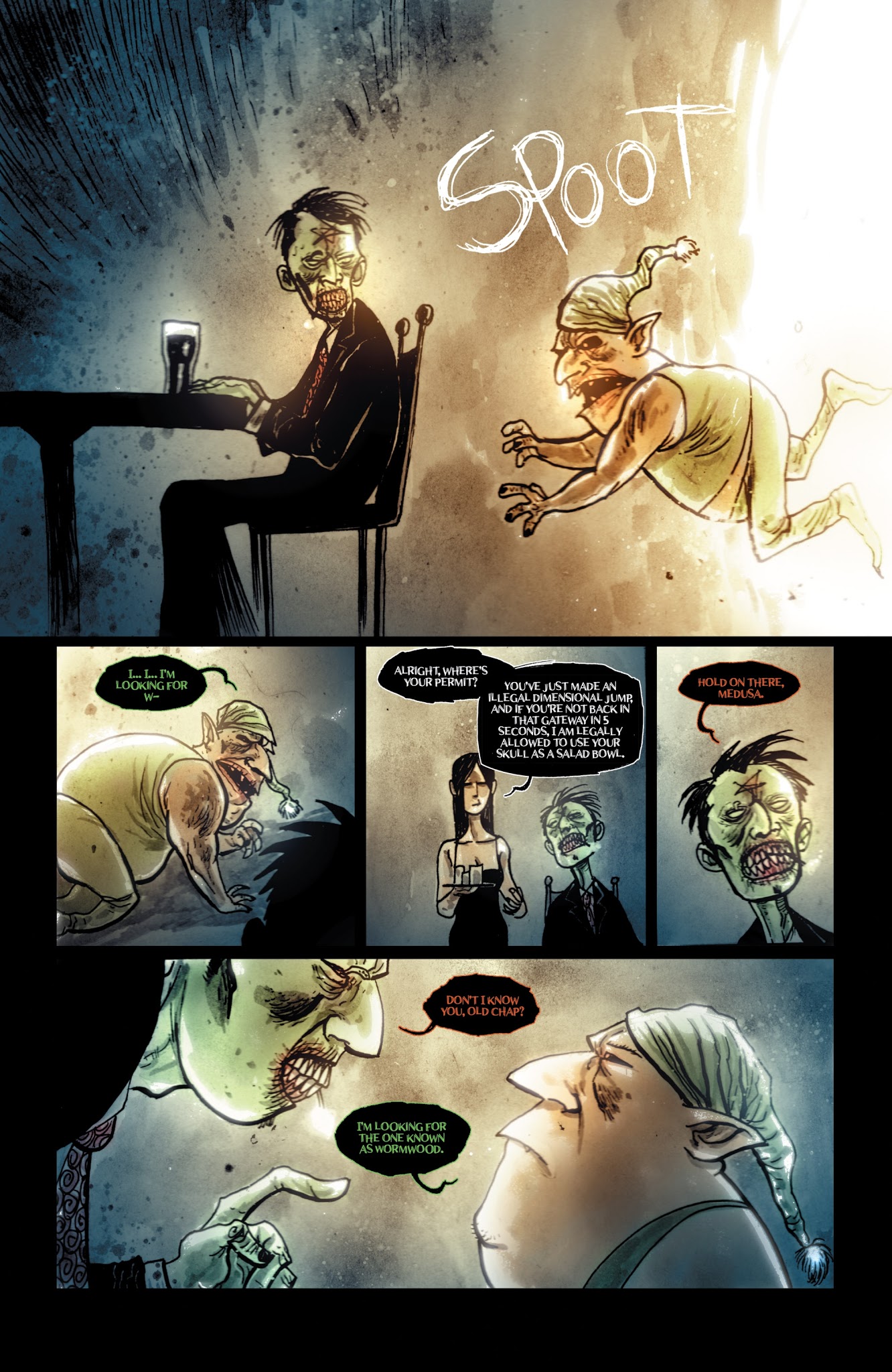 Read online Wormwood Gentleman Corpse: Christmas Special comic -  Issue # Full - 4