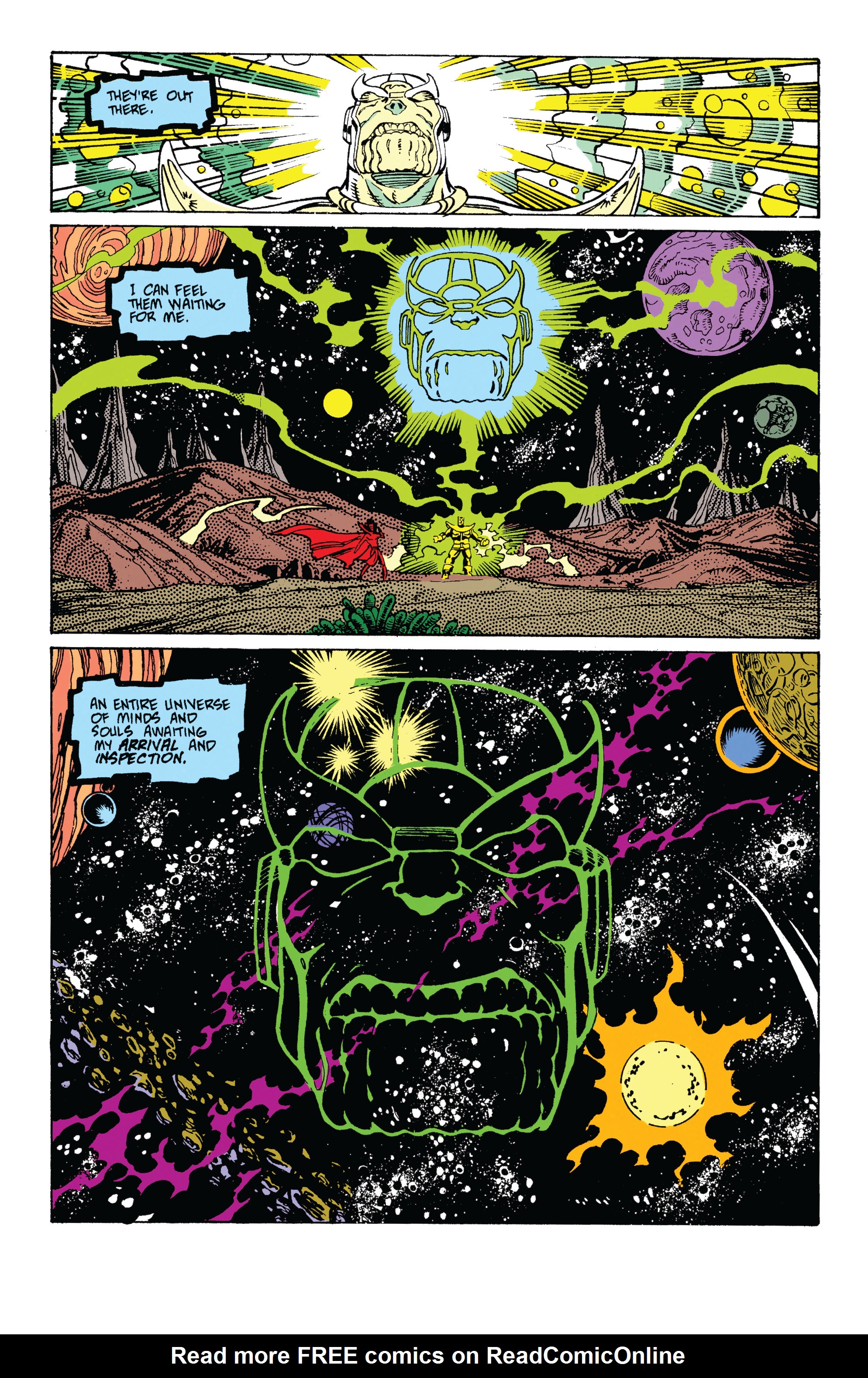 Read online Marvel-Verse: Thanos comic -  Issue # TPB - 60