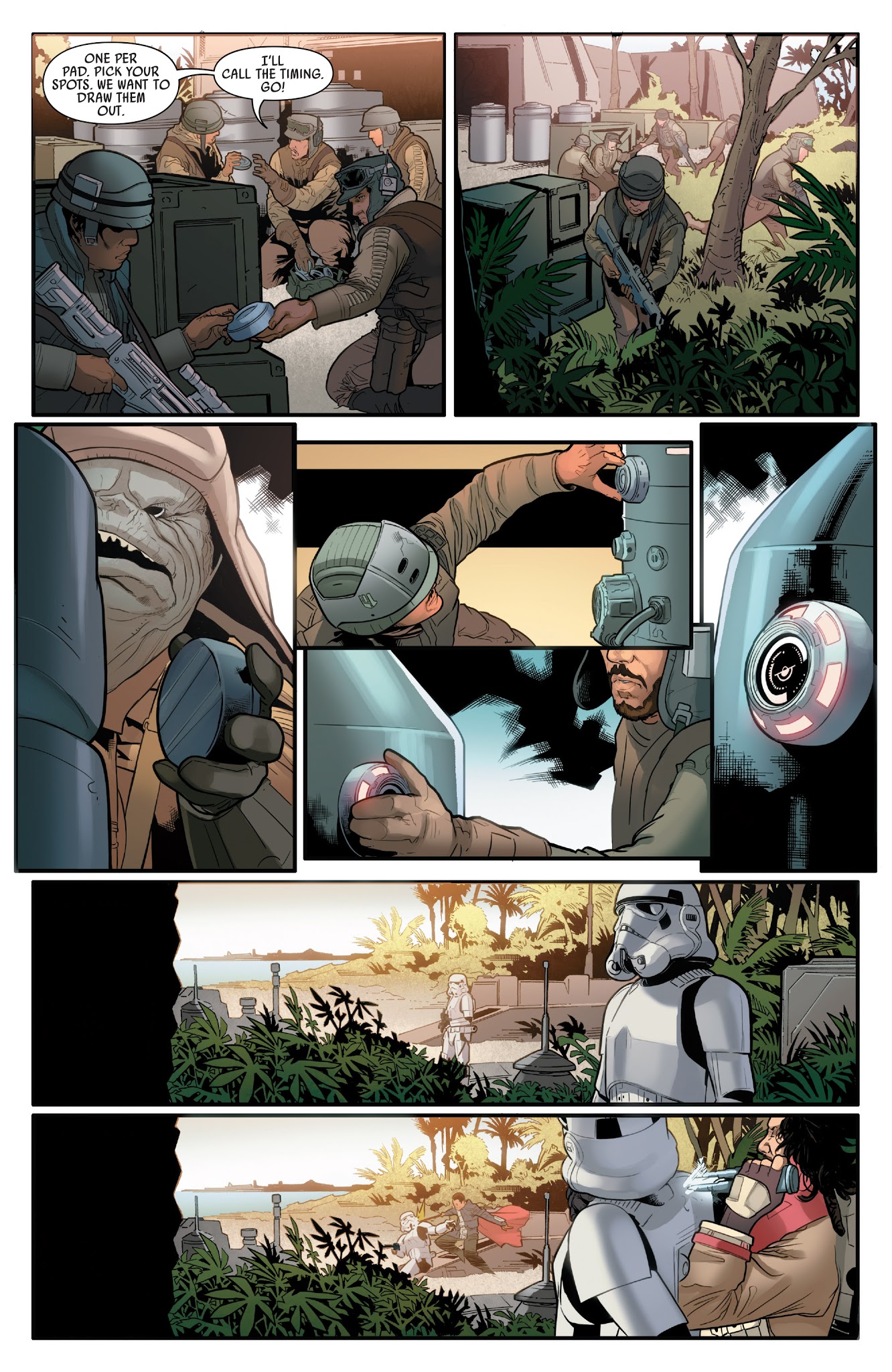 Read online Star Wars: Rogue One Adaptation comic -  Issue #5 - 12