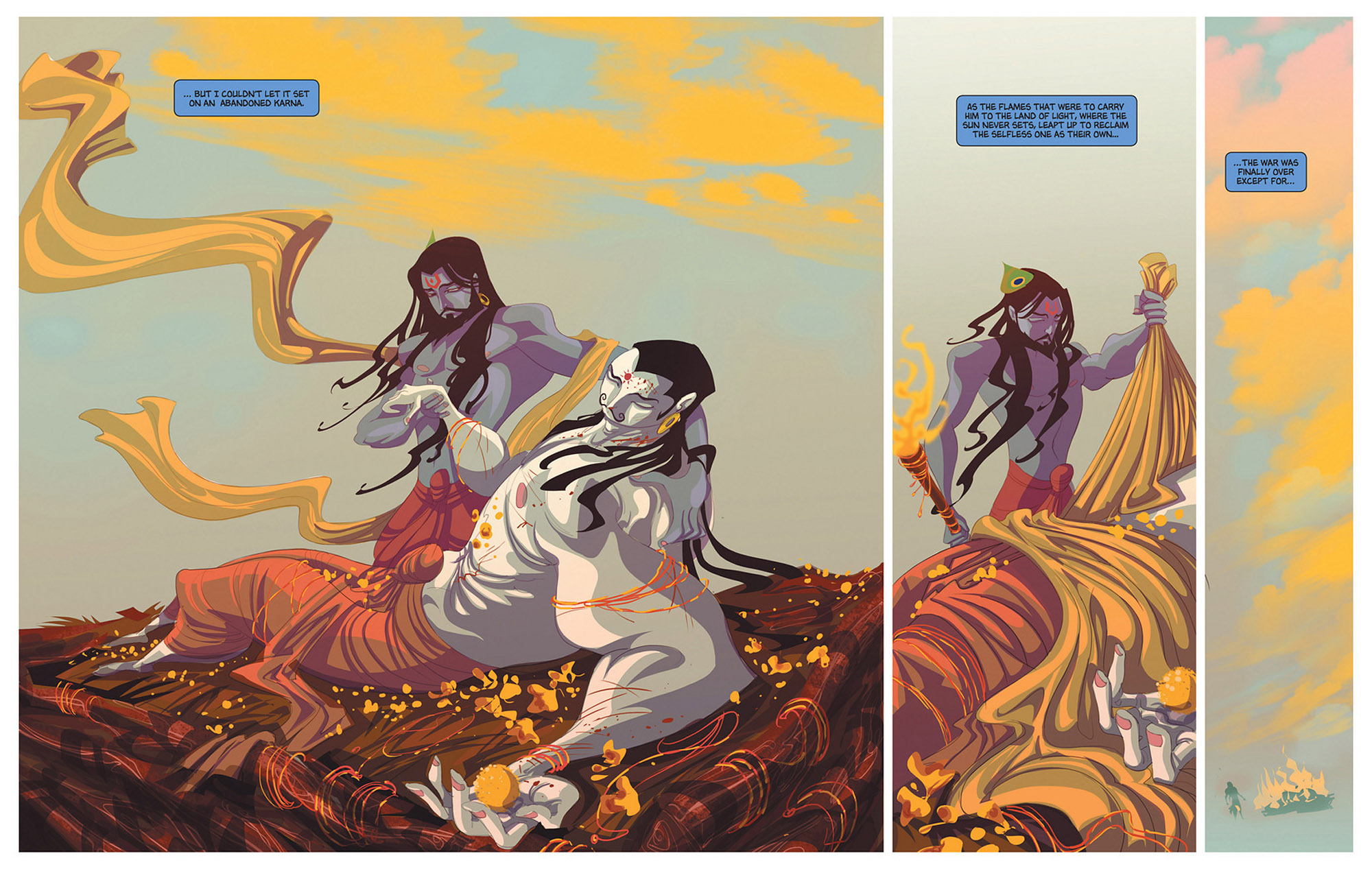 Read online Krishna: A Journey Within comic -  Issue # TPB (Part 2) - 67