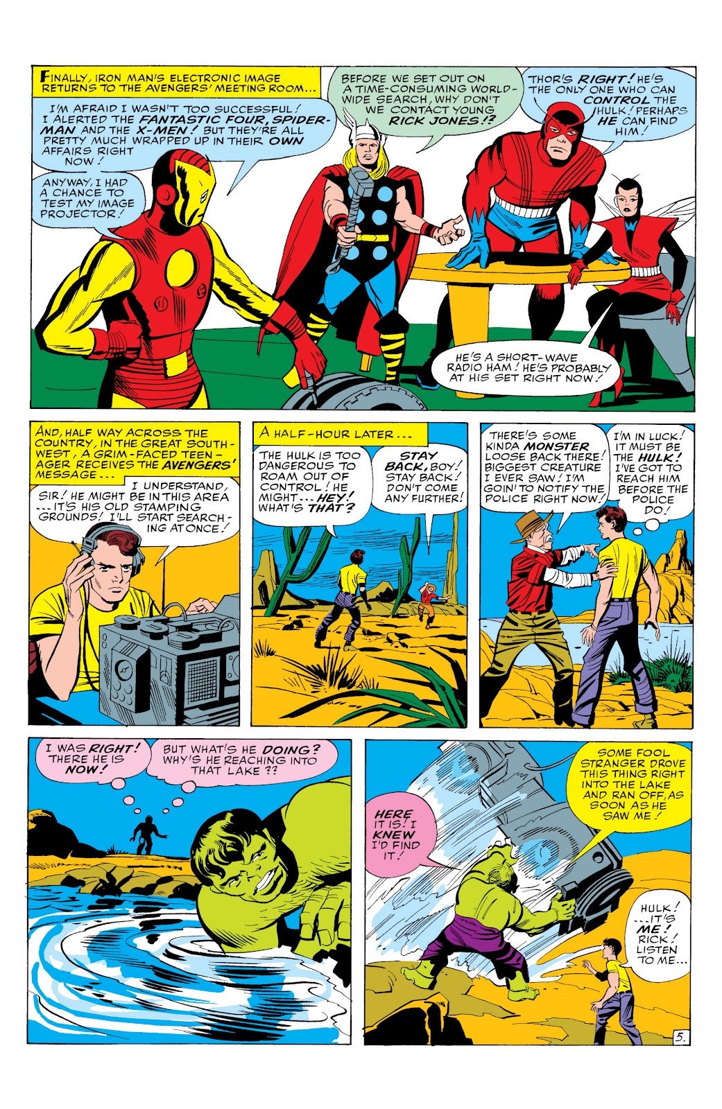 Marvel Masterworks: The Avengers issue TPB 1 (Part 1) - Page 57