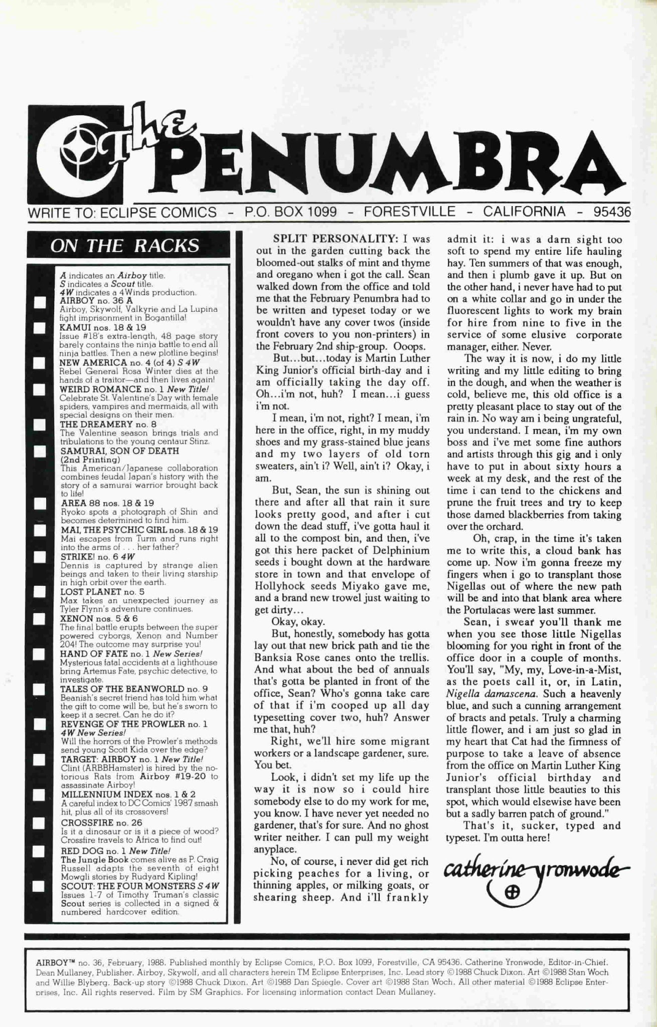 Read online Airboy (1986) comic -  Issue #36 - 2