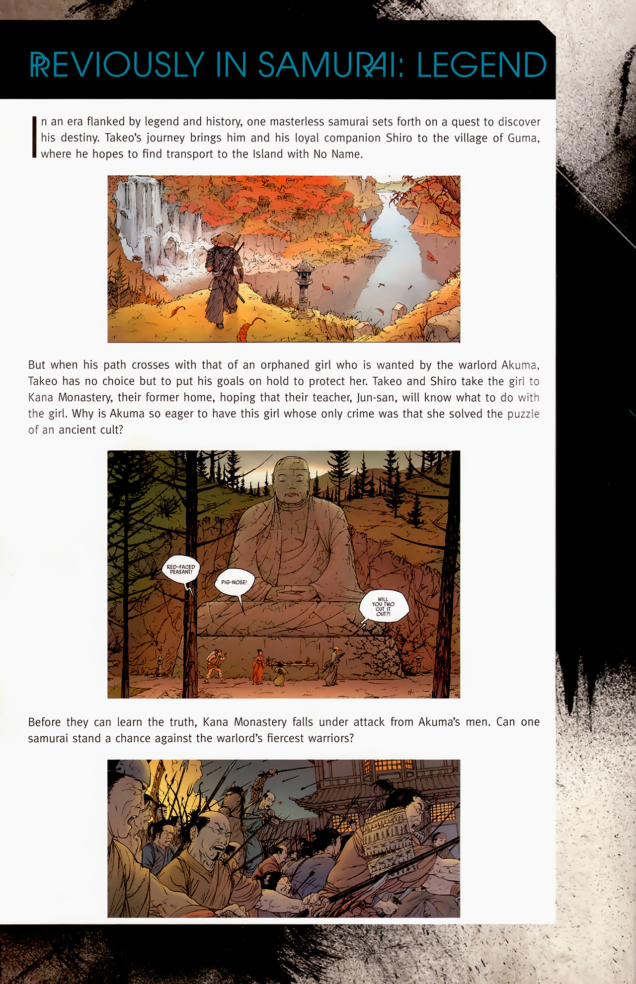 Read online Samurai: Legend comic -  Issue #2 - 2