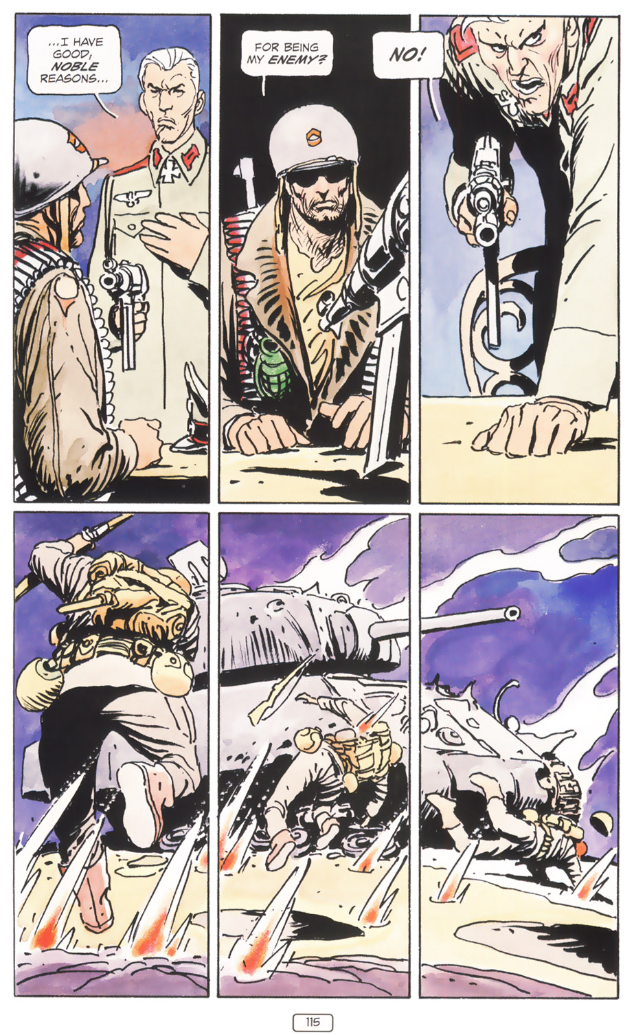 Read online Sgt. Rock: Between Hell & A Hard Place comic -  Issue # TPB - 121