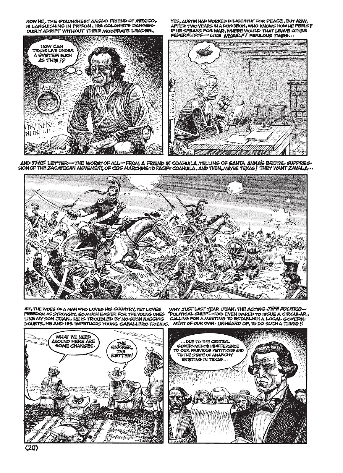 Jack Jackson's American History: Los Tejanos and Lost Cause issue TPB (Part 1) - Page 24