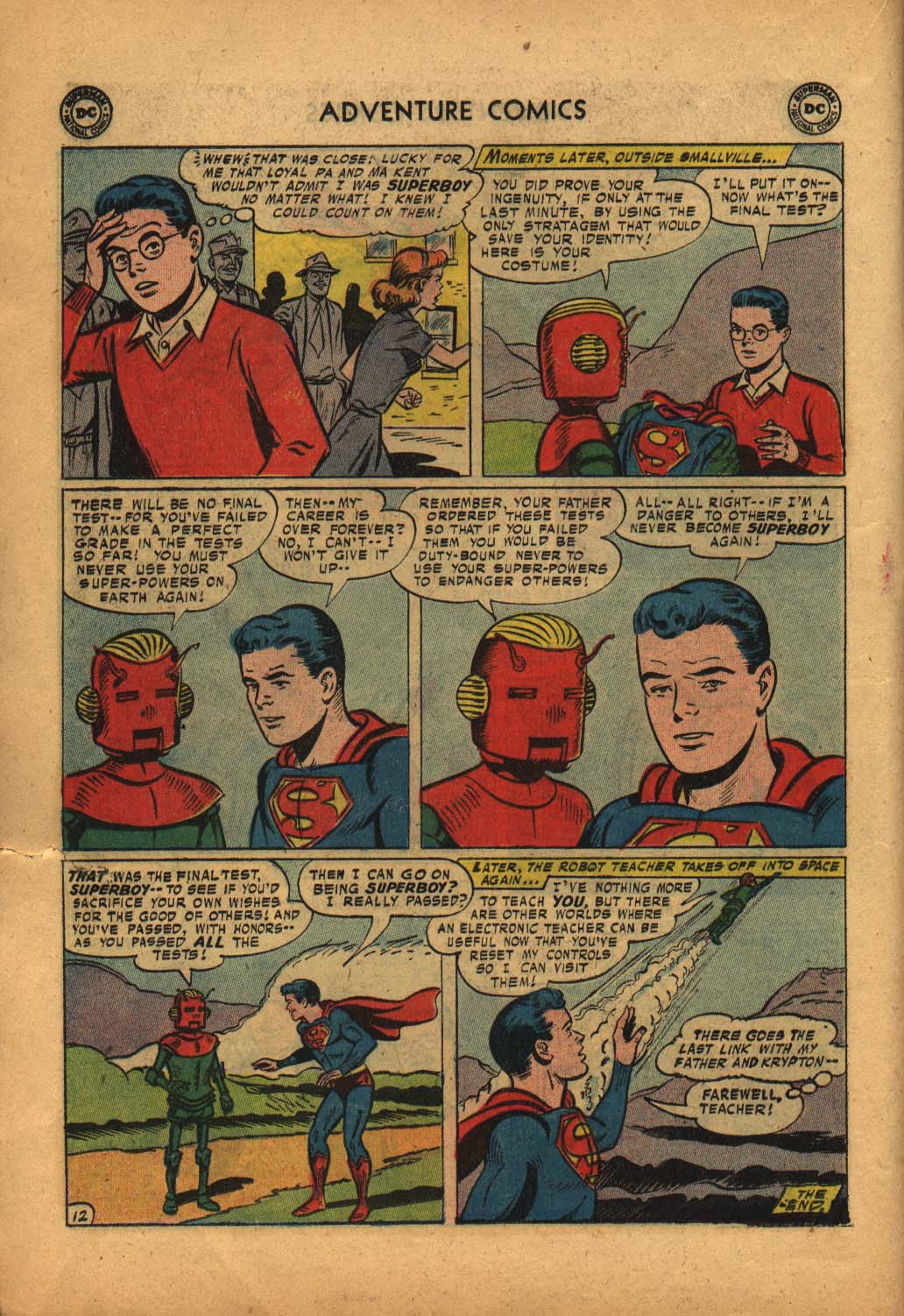 Read online Adventure Comics (1938) comic -  Issue #240 - 14