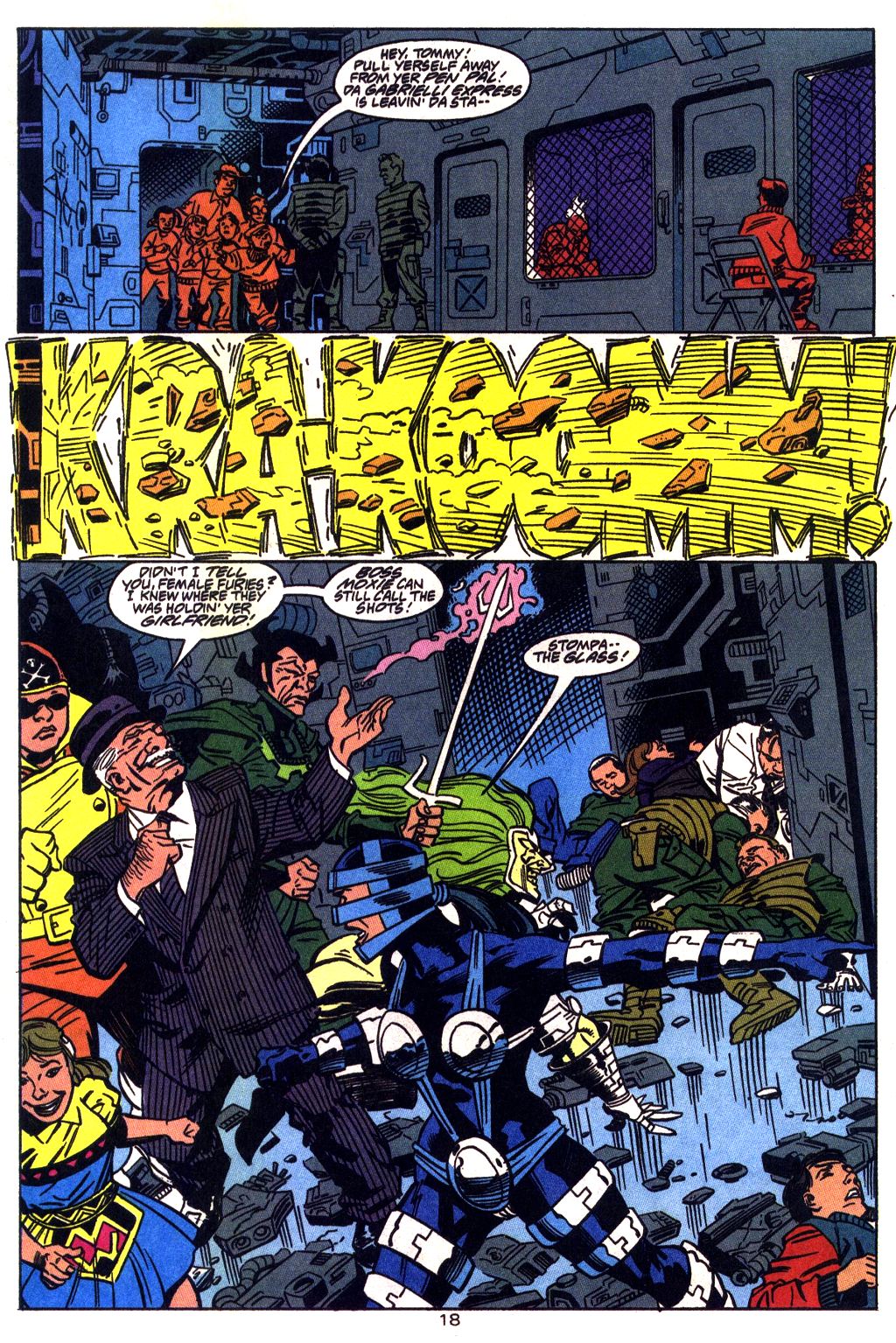 Read online Guardians of Metropolis comic -  Issue #3 - 19
