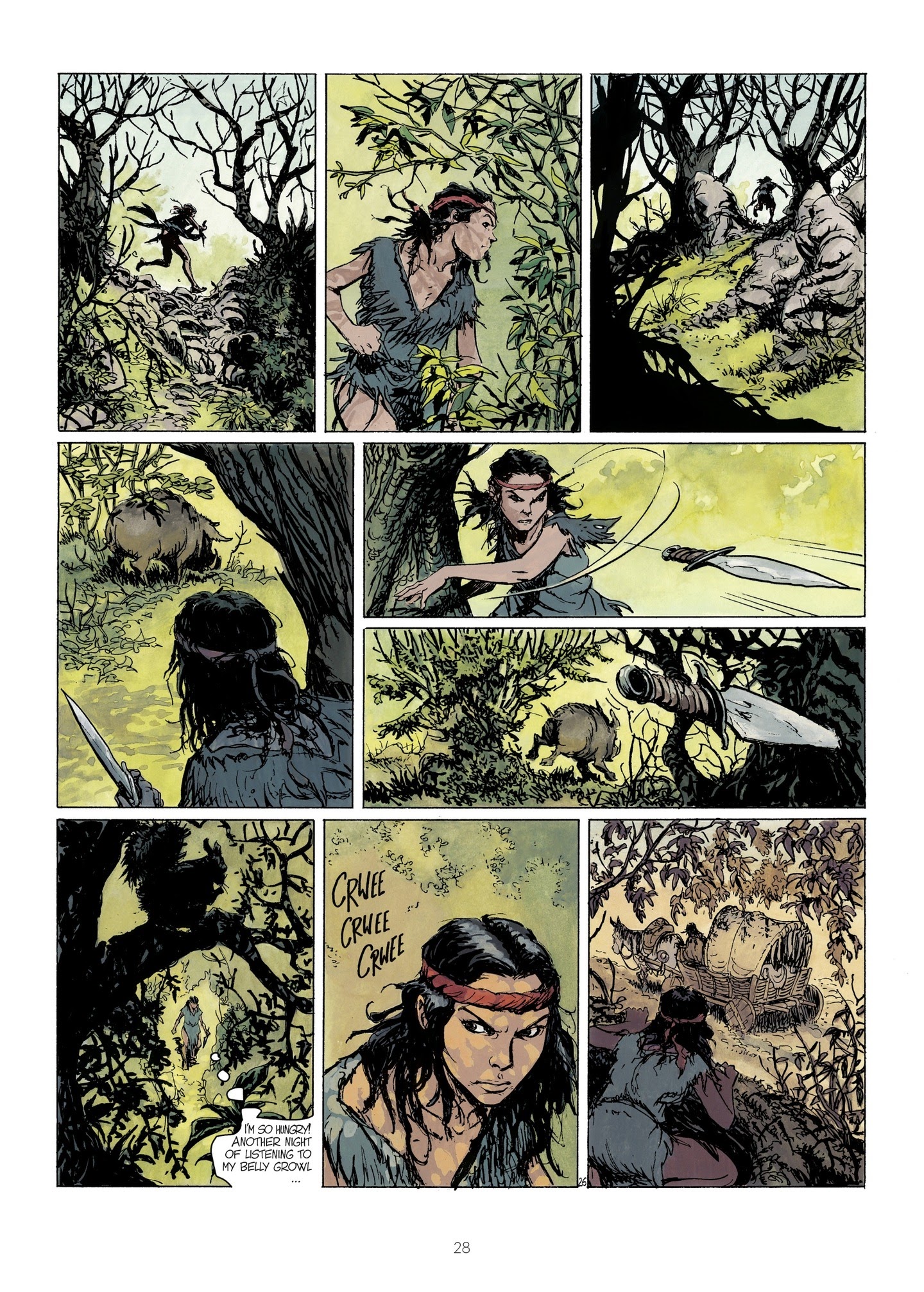 Read online Thorgal - Kriss of Valnor: I Forget Nothing! comic -  Issue # Full - 30
