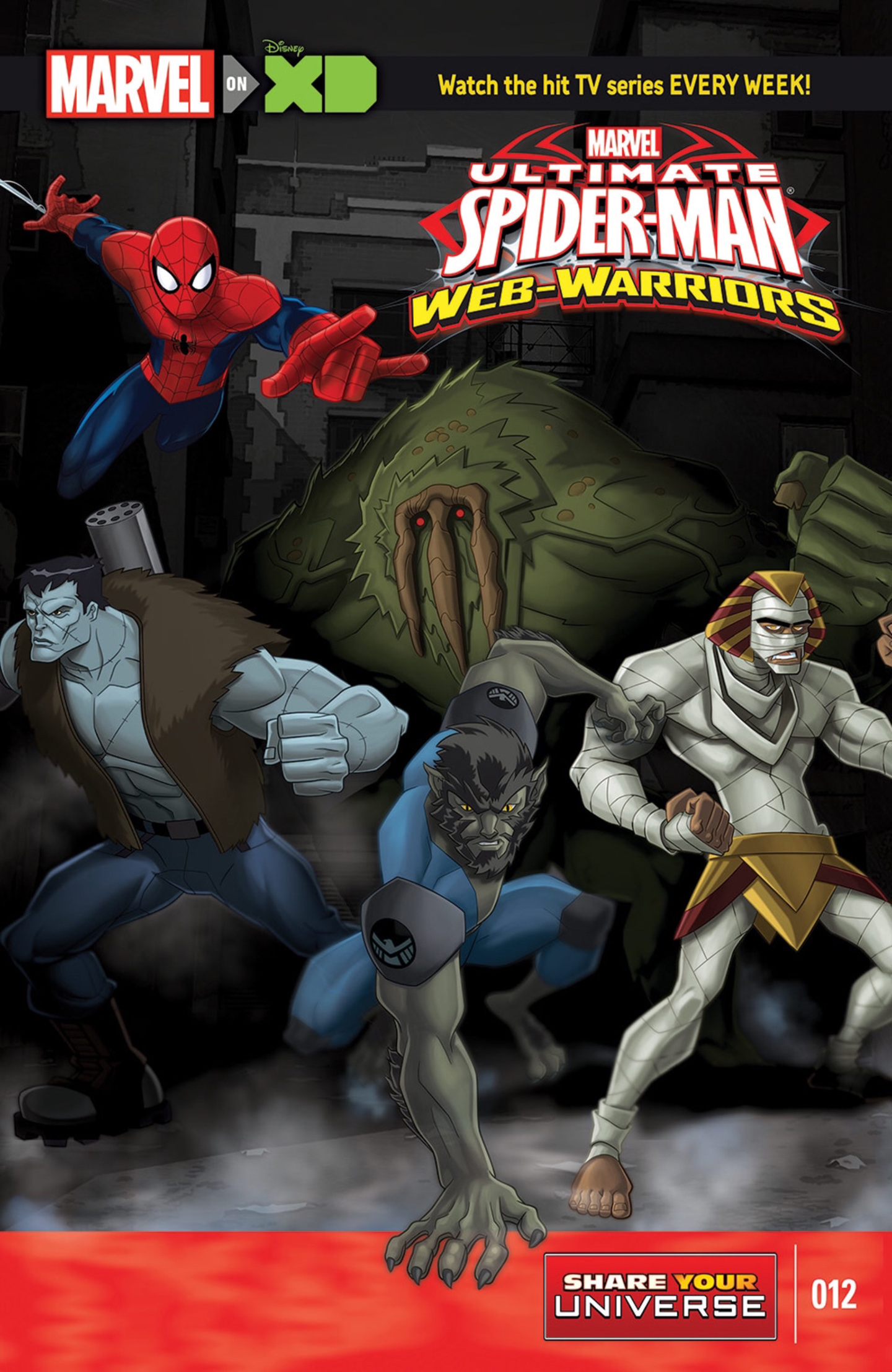 Read online Marvel Universe Ultimate Spider-Man: Web Warriors comic -  Issue #12 - 1
