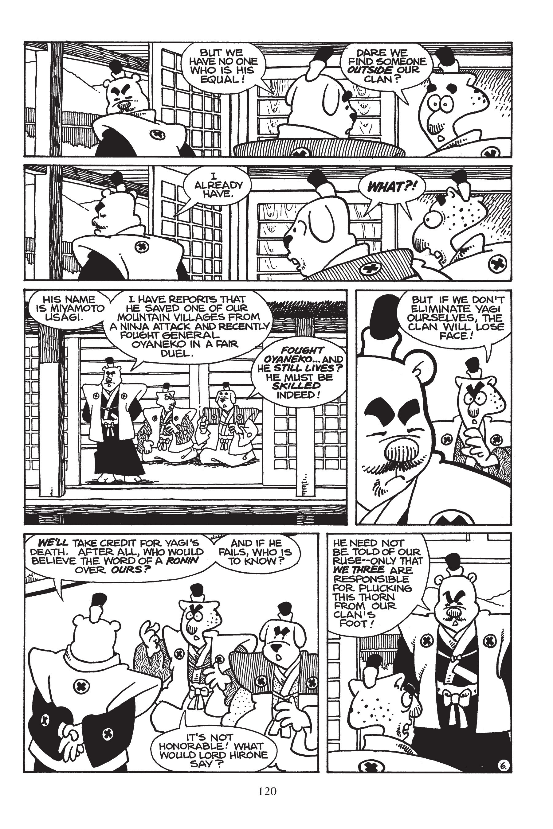 Read online Usagi Yojimbo (1987) comic -  Issue # _TPB 5 - 117