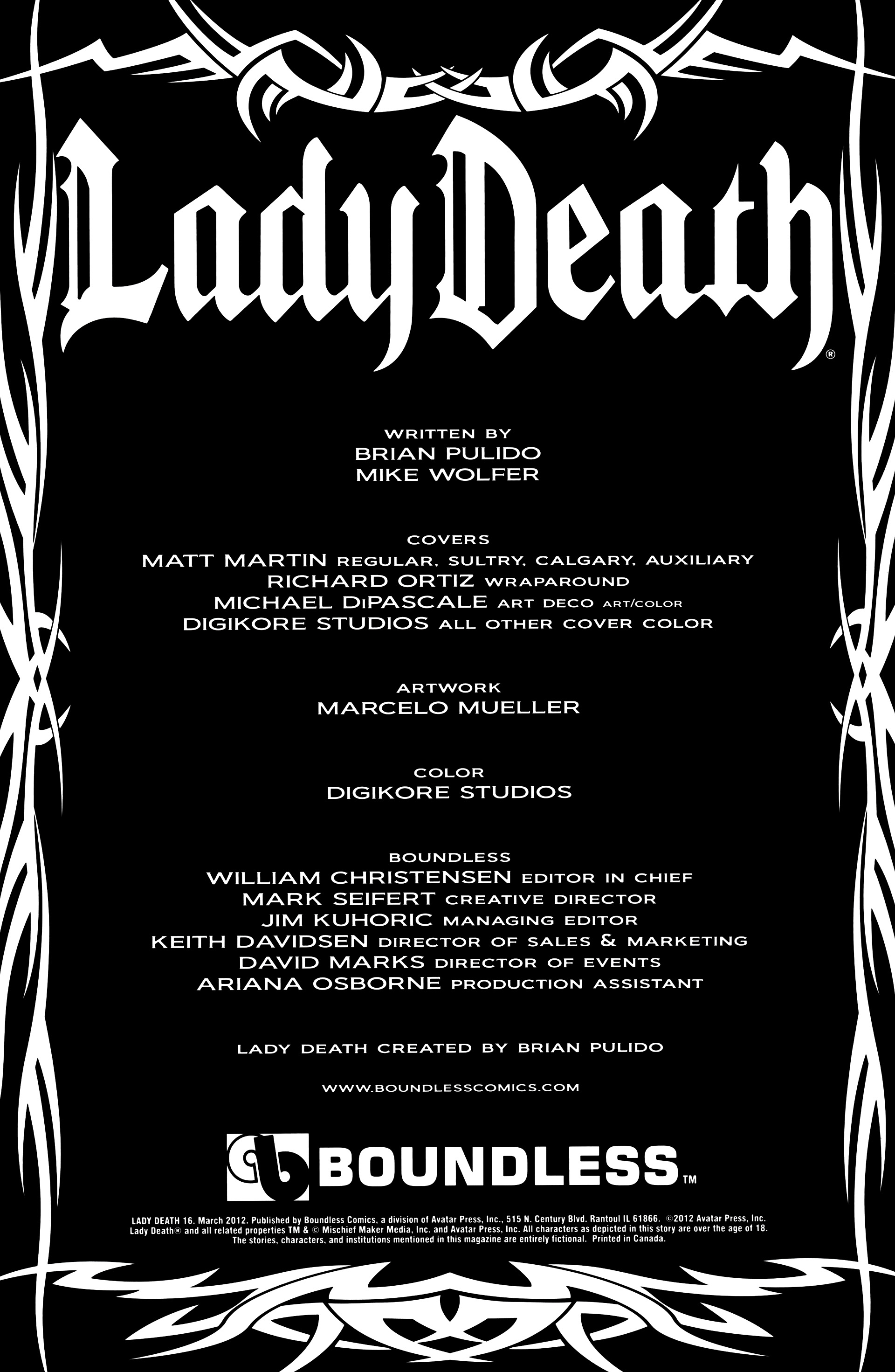 Read online Lady Death (2010) comic -  Issue #16 - 10