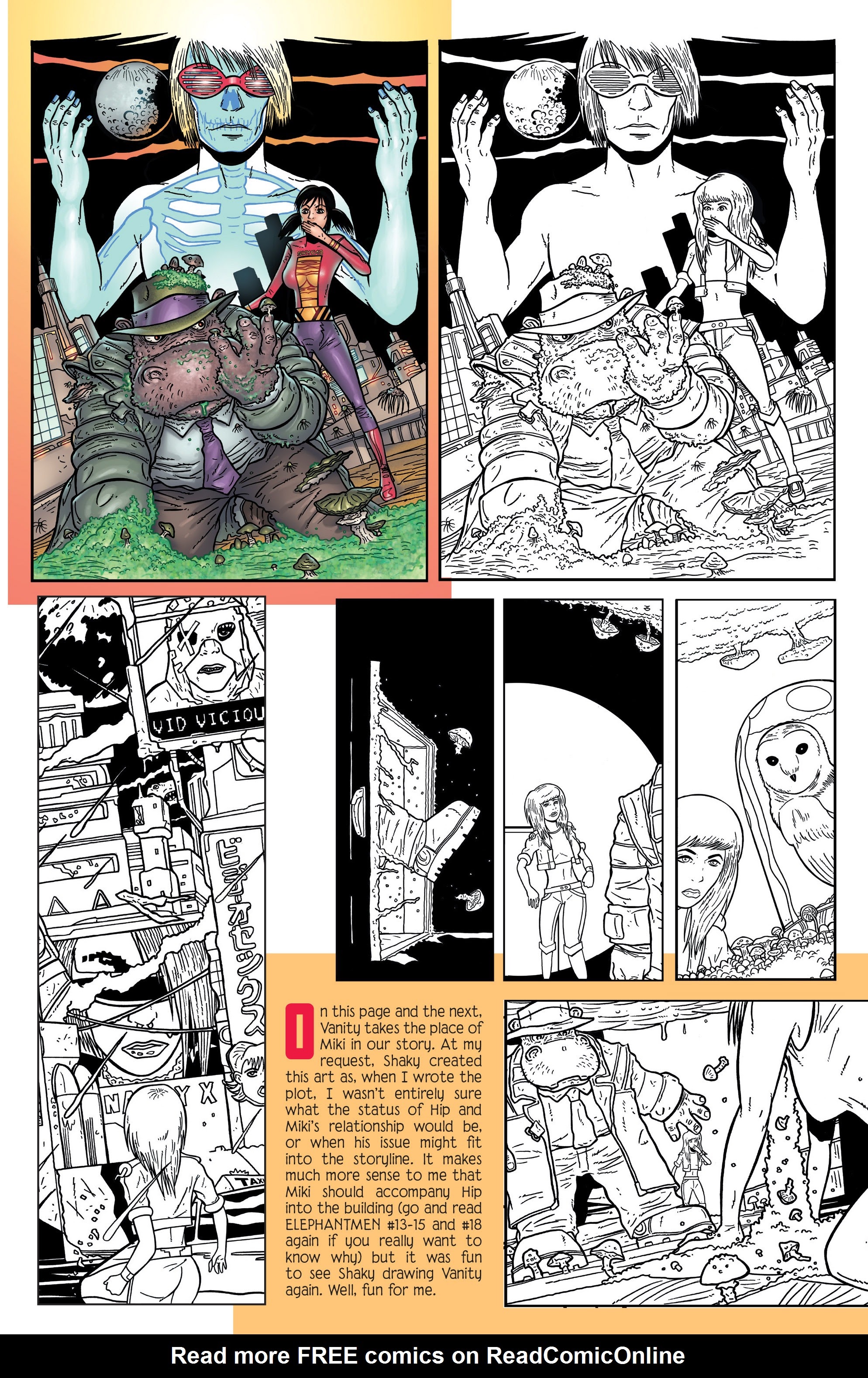 Read online Shaky Kane: Elephantmen & Monsters comic -  Issue # TPB - 75