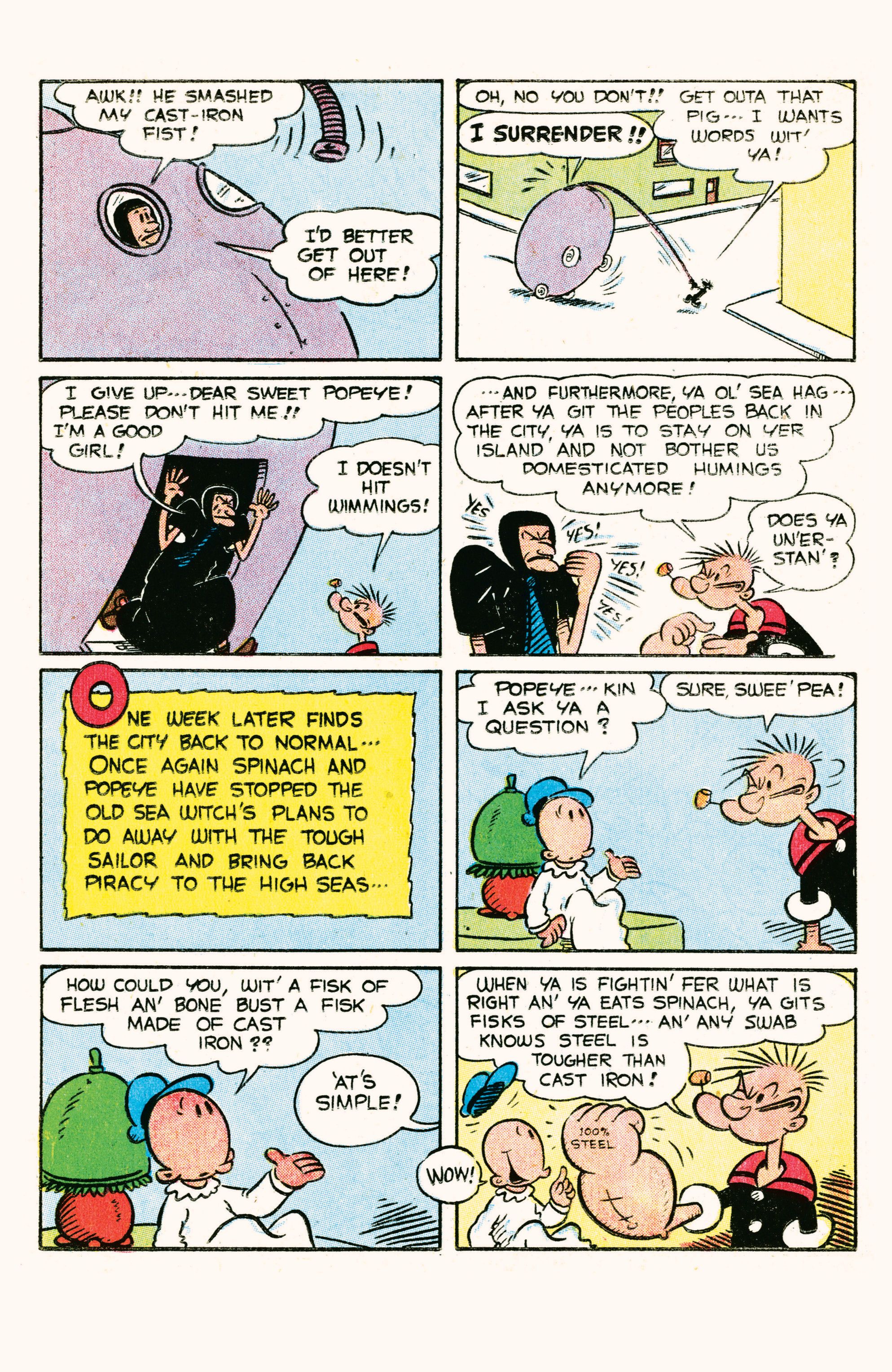Read online Classic Popeye comic -  Issue #32 - 18