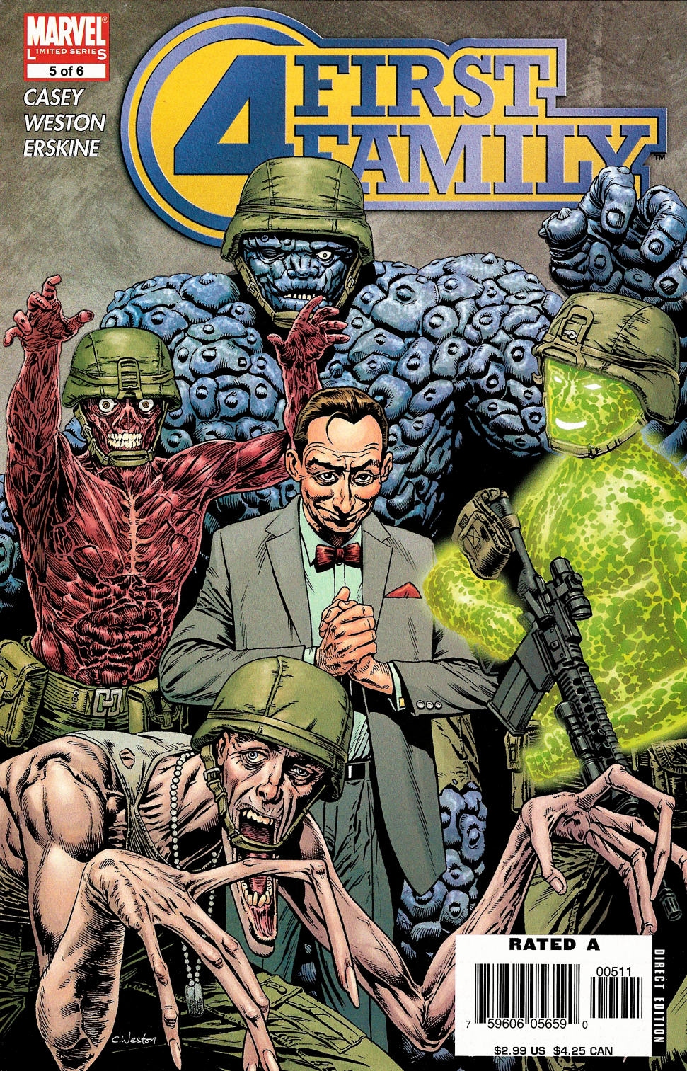 Read online Fantastic Four: First Family comic -  Issue #5 - 1