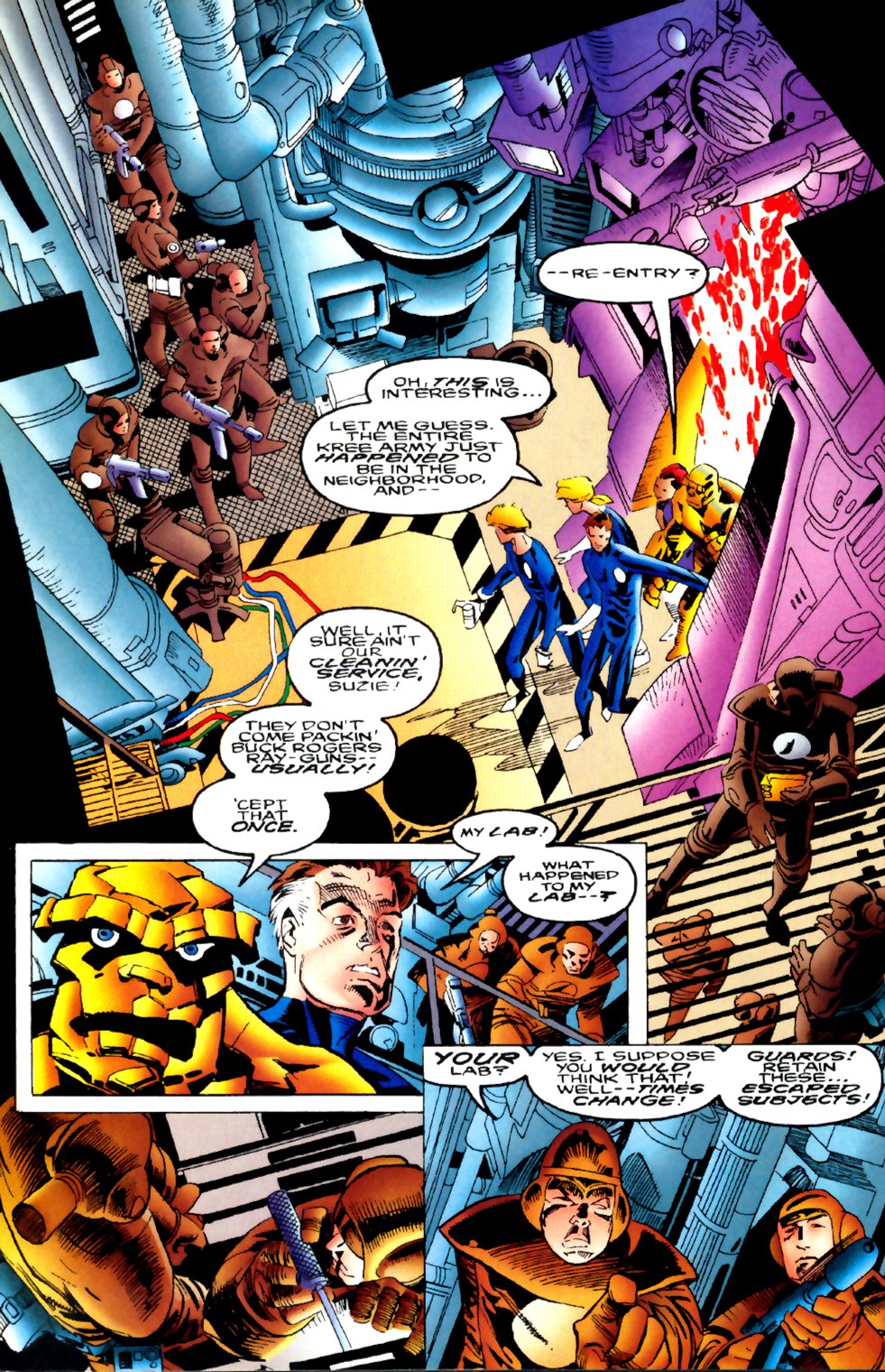 Read online Fantastic Four 2099 comic -  Issue #1 - 8