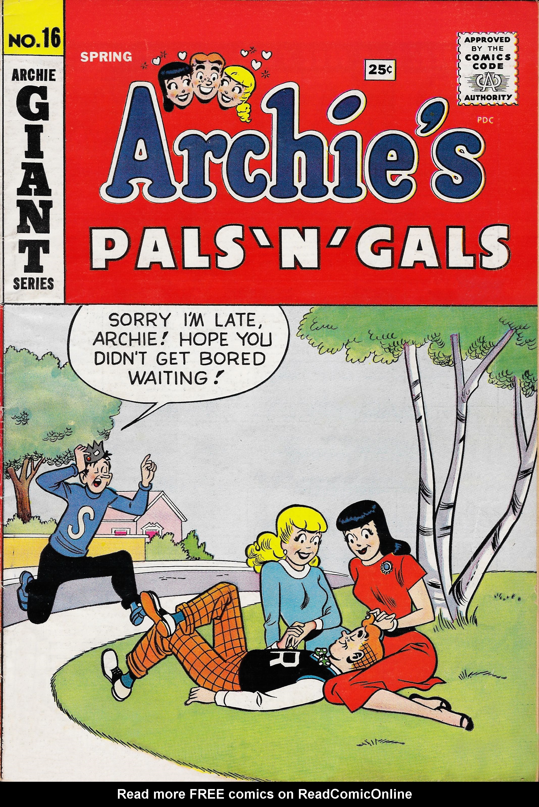 Read online Archie's Pals 'N' Gals (1952) comic -  Issue #16 - 1