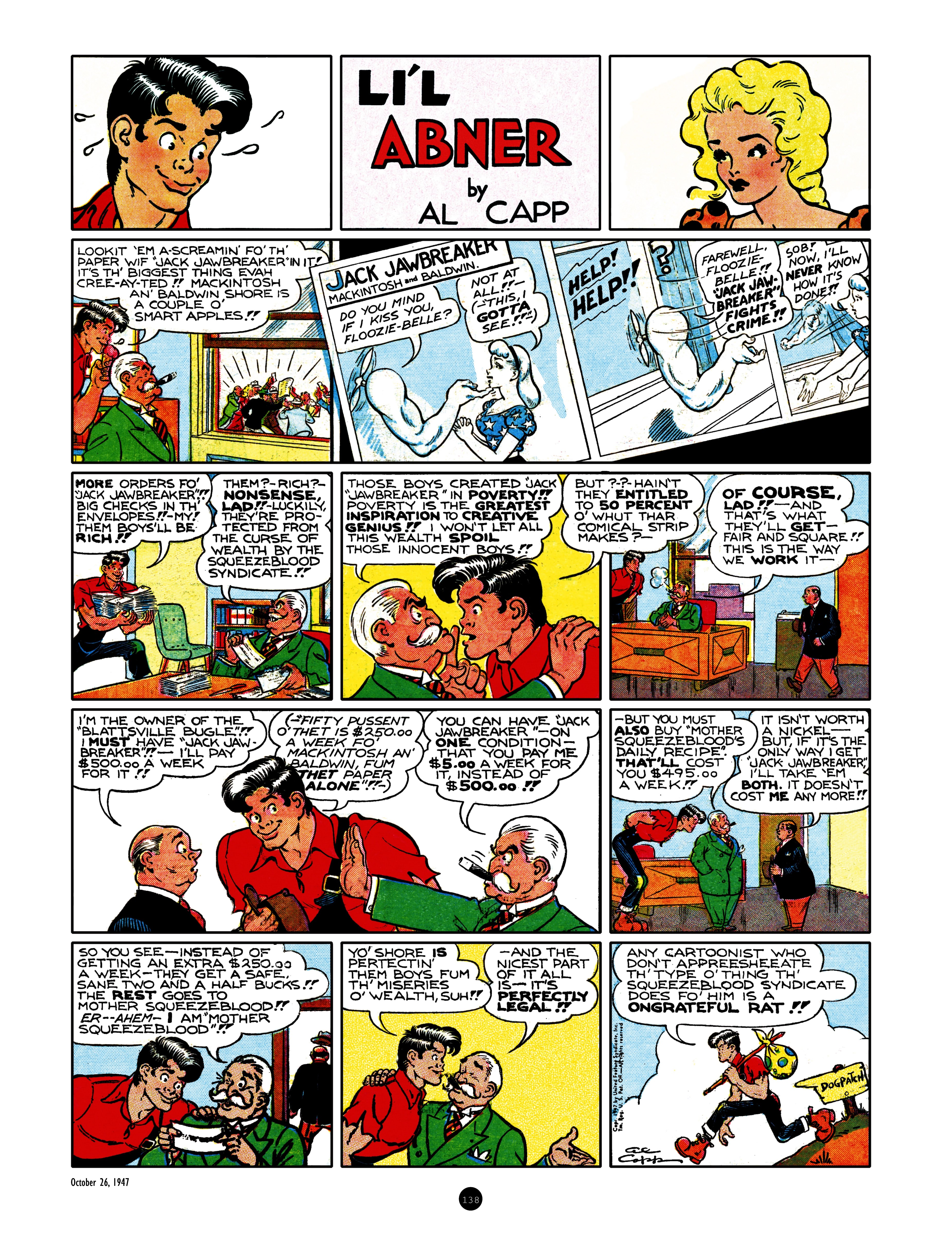 Read online Al Capp's Li'l Abner Complete Daily & Color Sunday Comics comic -  Issue # TPB 7 (Part 2) - 39