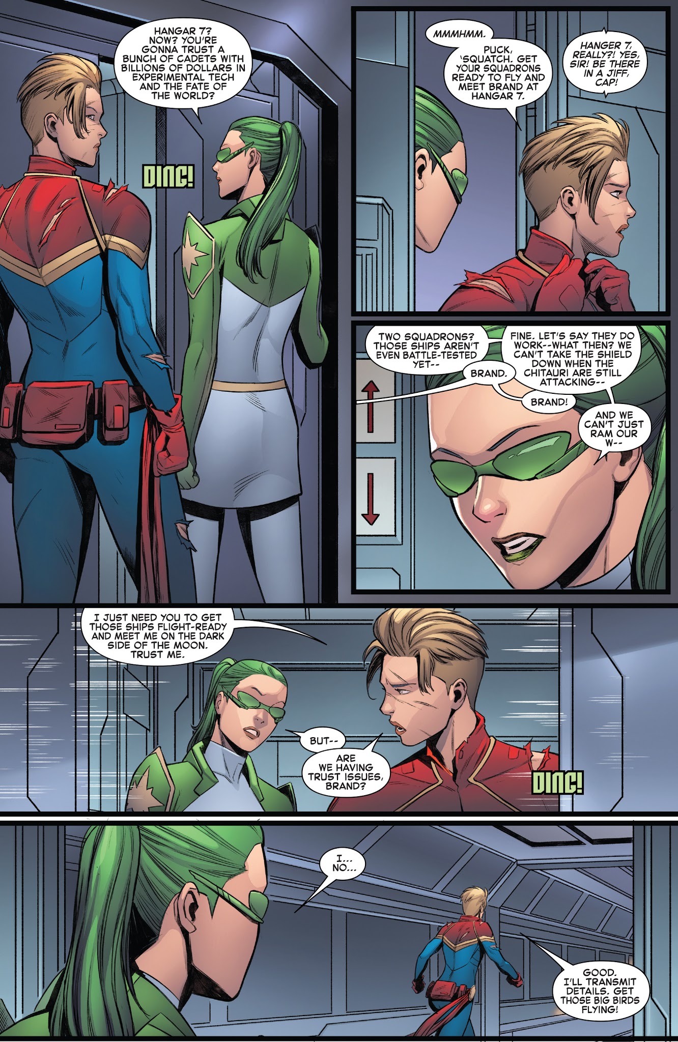 Read online The Mighty Captain Marvel comic -  Issue #7 - 10