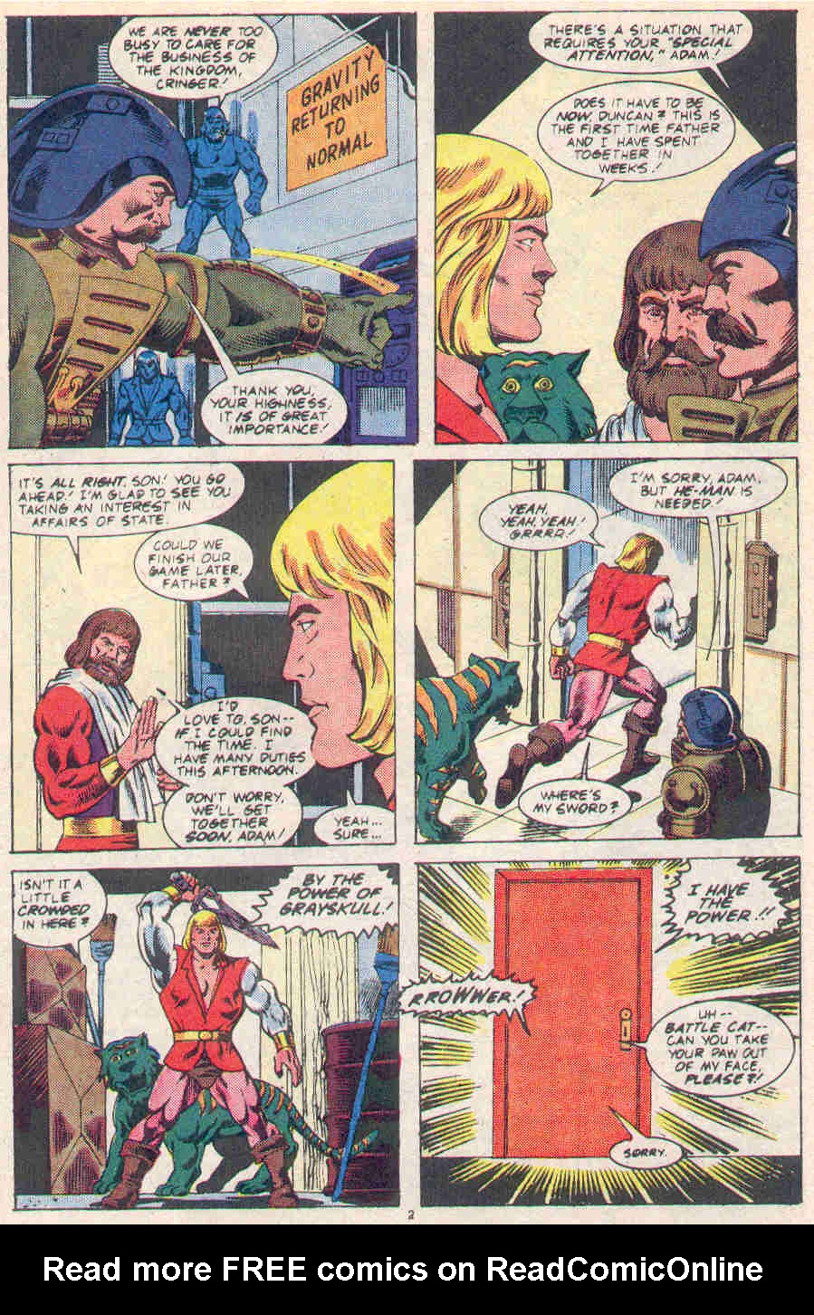 Read online Masters of the Universe (1986) comic -  Issue #12 - 3