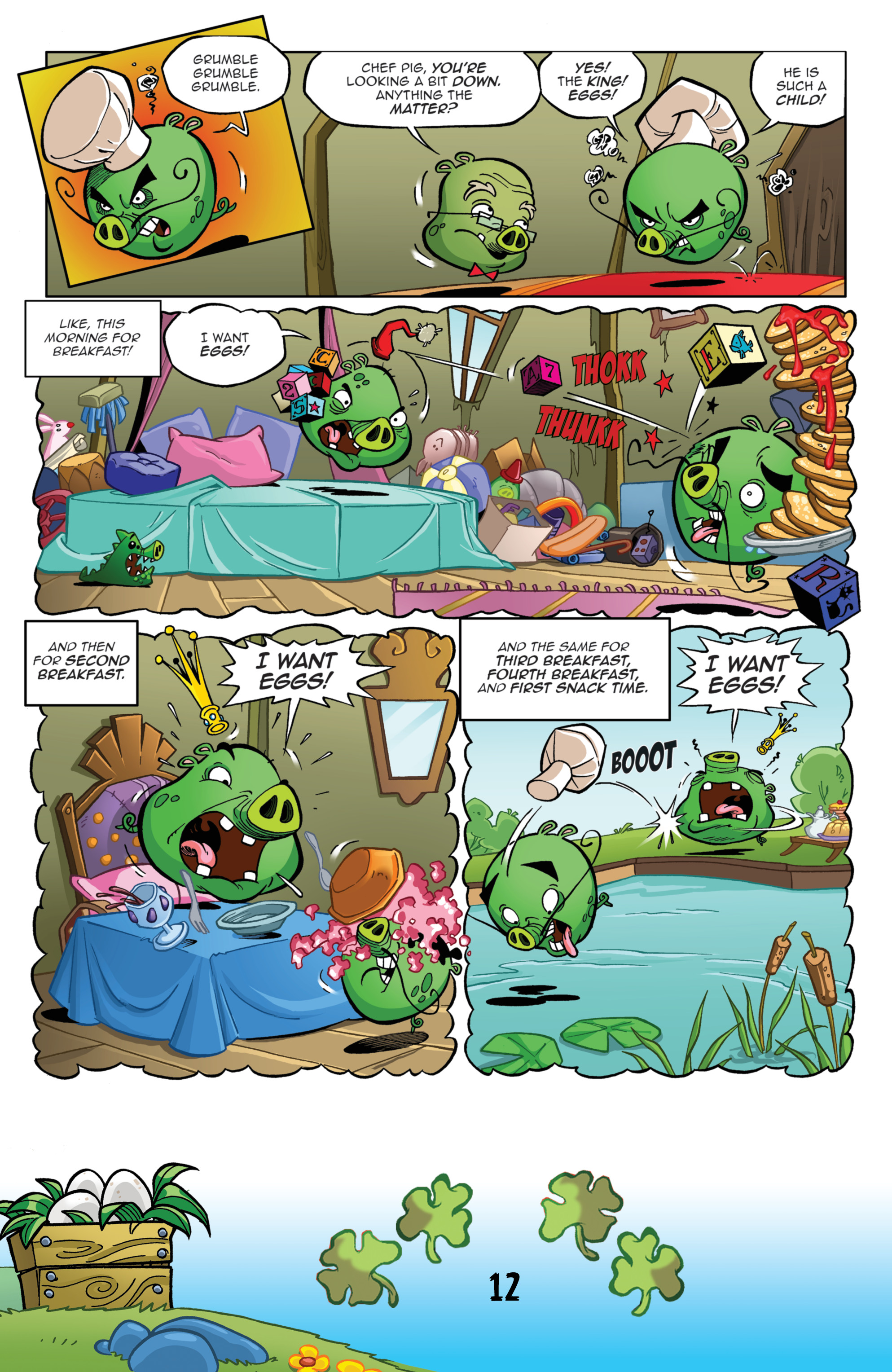 Read online Angry Birds Comics (2016) comic -  Issue #3 - 14
