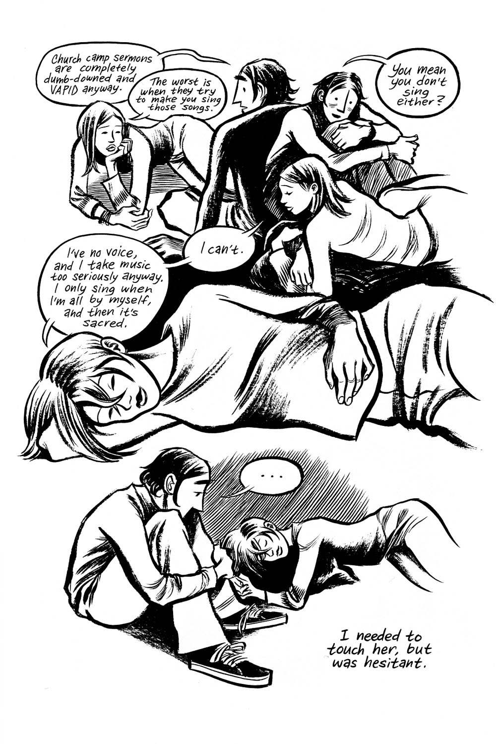 Read online Blankets comic -  Issue #1 - 123