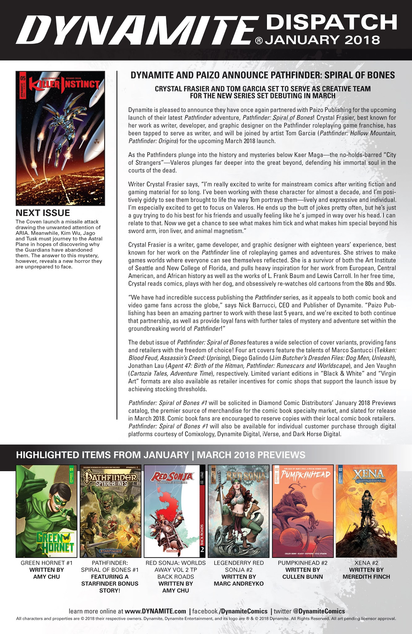Read online Killer Instinct (2017) comic -  Issue #4 - 27