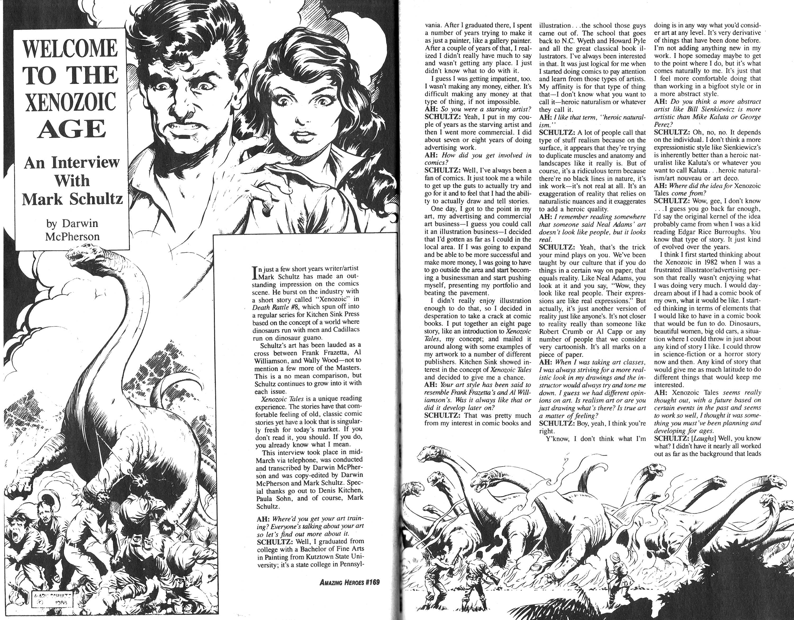 Read online Amazing Heroes comic -  Issue #169 - 13