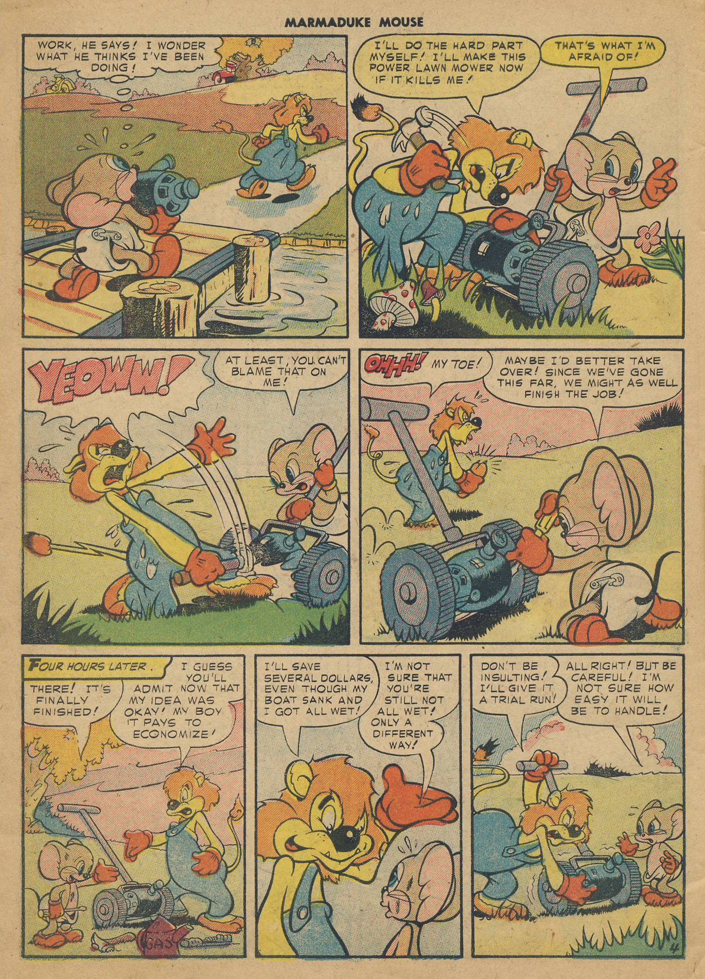Read online Marmaduke Mouse comic -  Issue #54 - 6