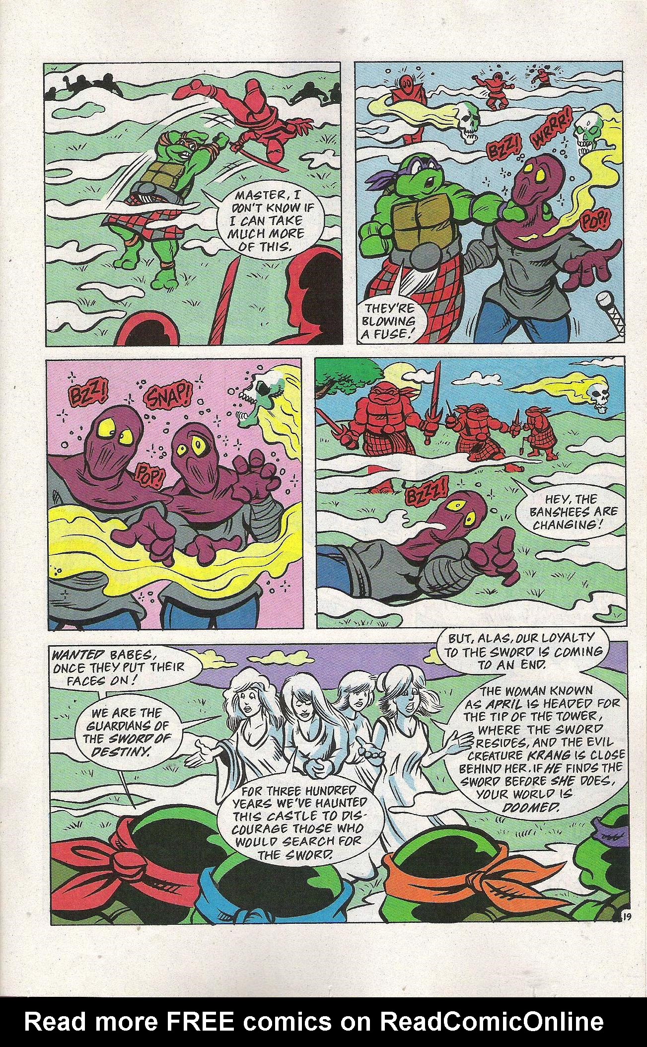 Read online Teenage Mutant Ninja Turtles Adventures (1989) comic -  Issue # _Special 6 - 22