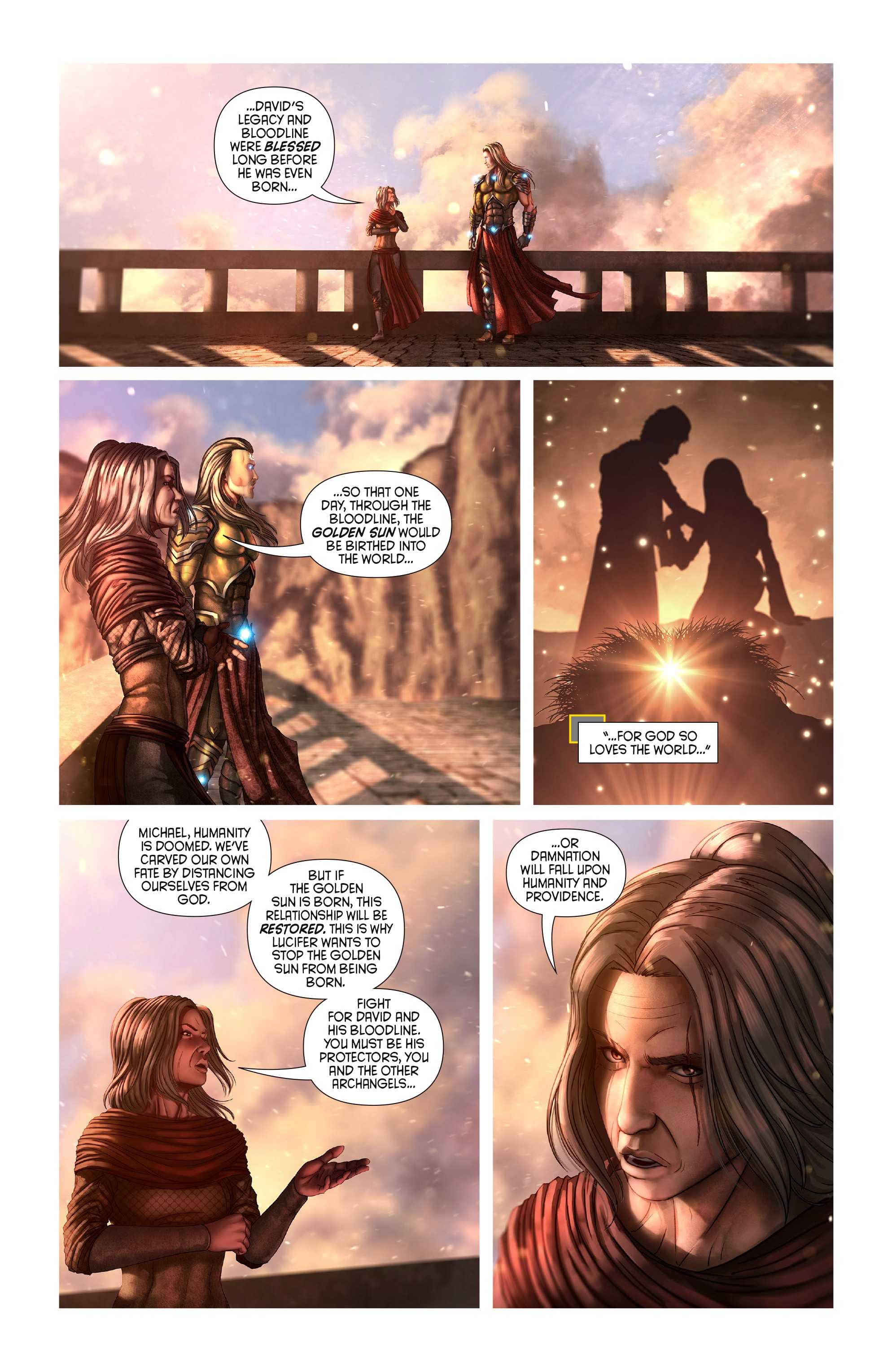 Read online Knights of the Golden Sun comic -  Issue #6 - 9