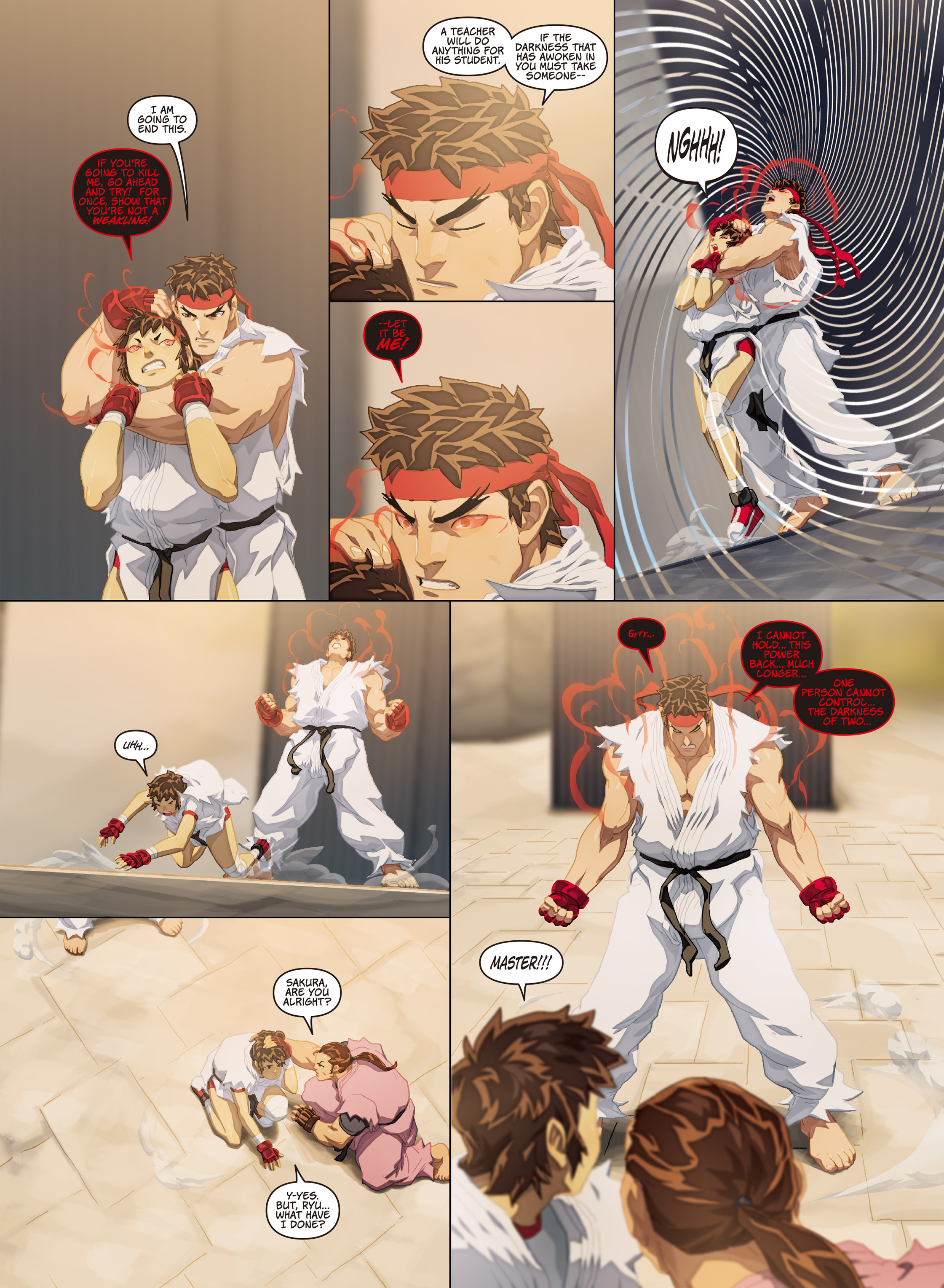 Read online Super Street Fighter comic -  Issue # Vol.2 - Hyper Fighting - 62