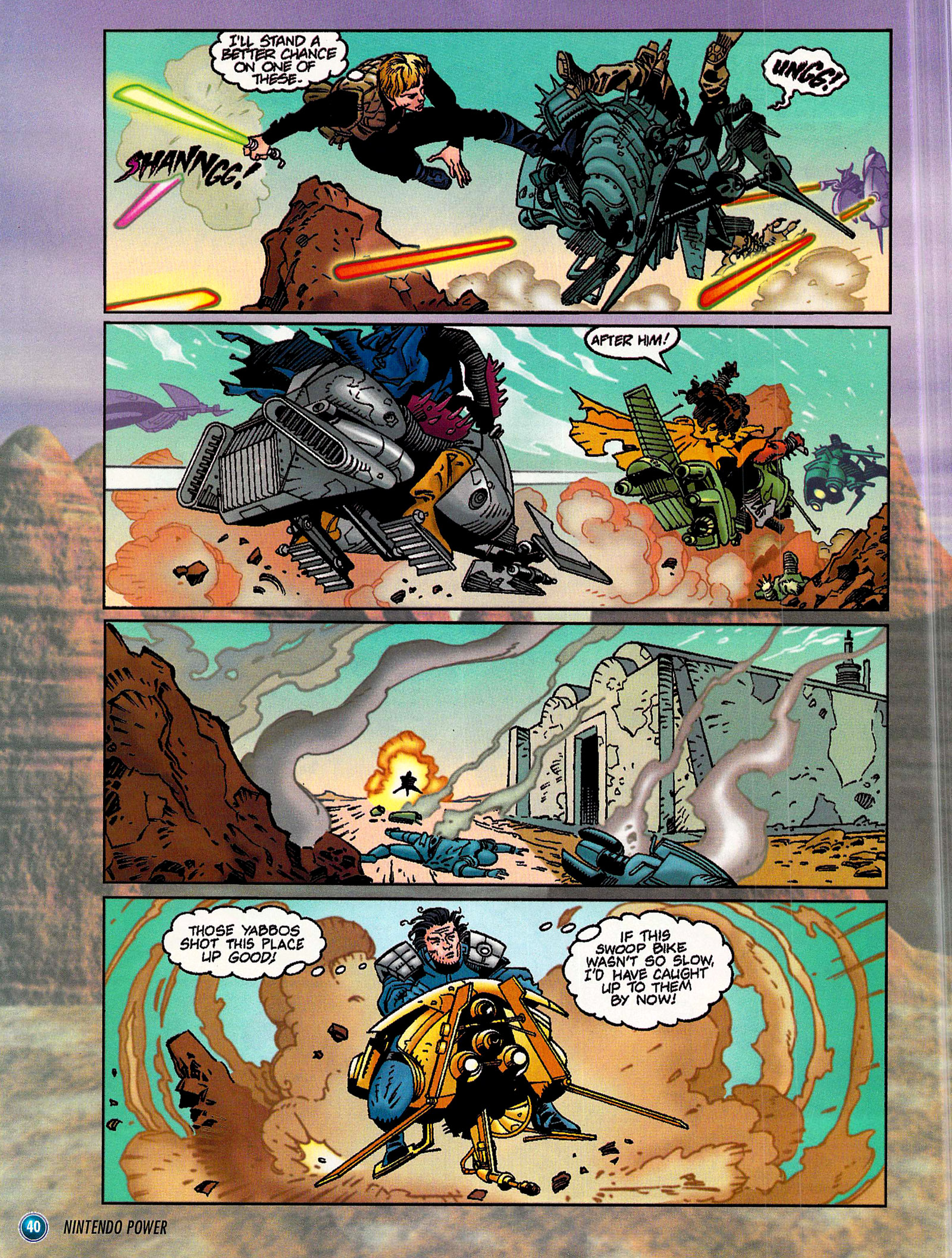 Read online Nintendo Power comic -  Issue #90 - 40
