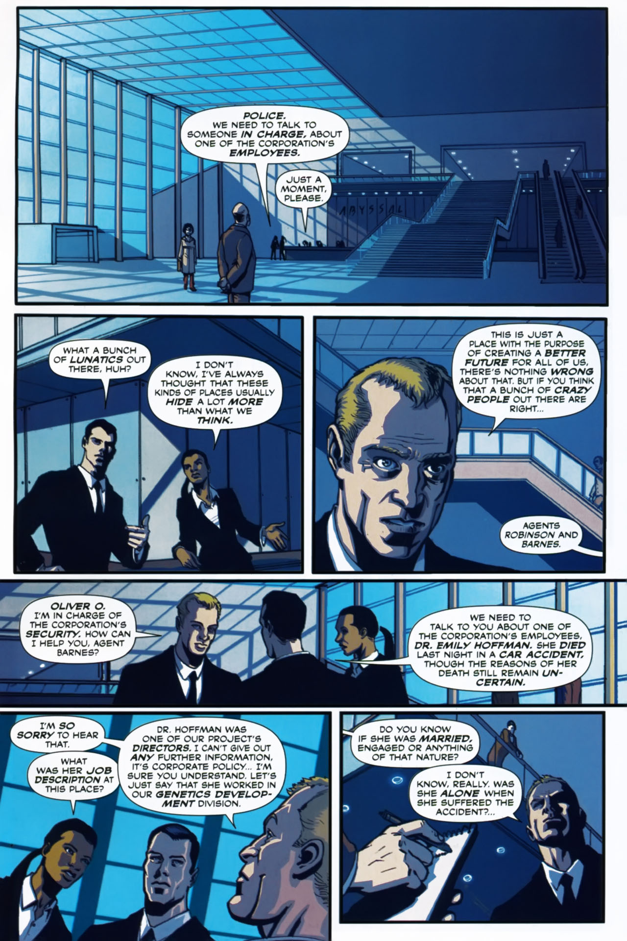 Read online Lazarus (2007) comic -  Issue #1 - 13