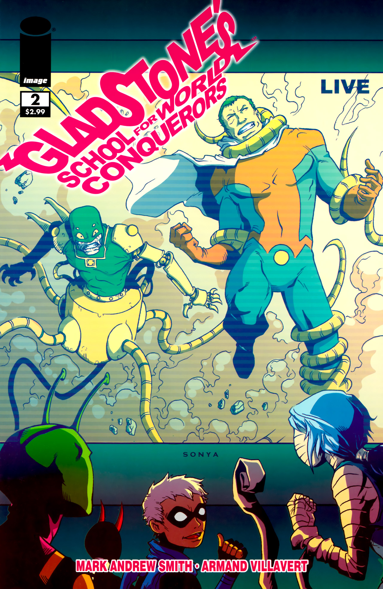 Read online Gladstone's School for World Conquerors (2011) comic -  Issue #2 - 1