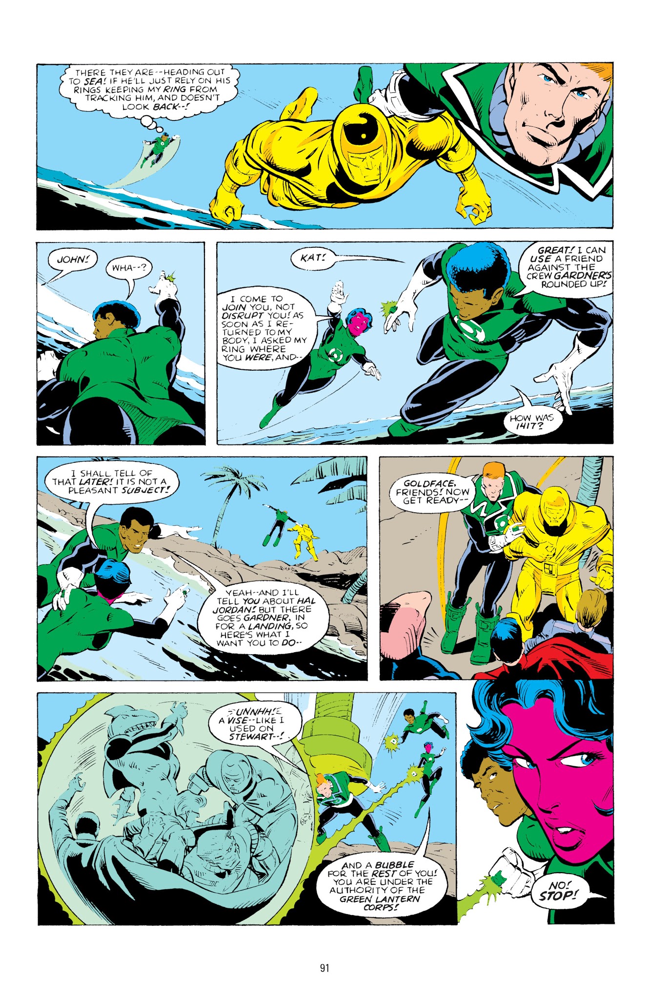 Read online Green Lantern: Sector 2814 comic -  Issue # TPB 3 - 91