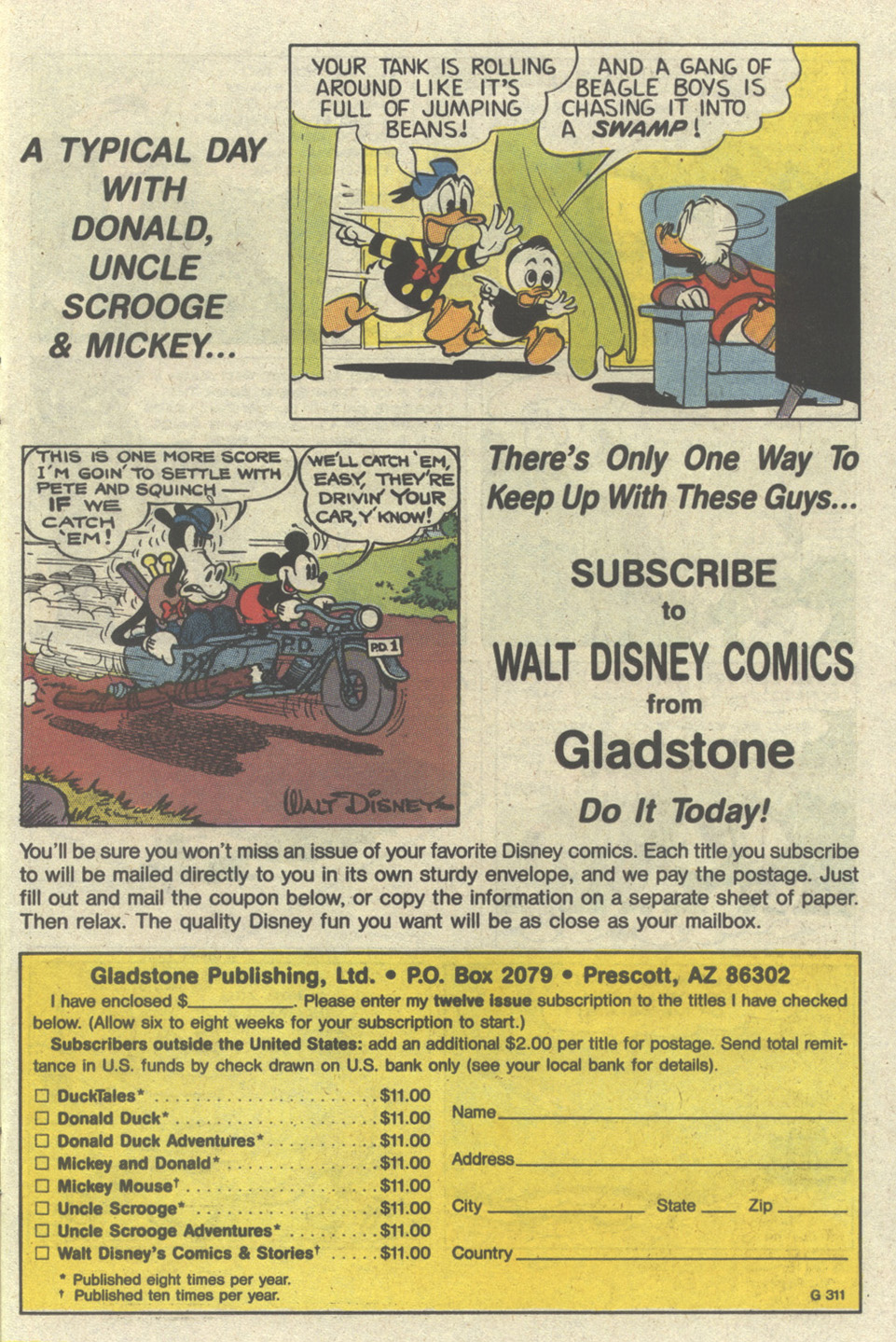 Read online Walt Disney's Donald Duck Adventures (1987) comic -  Issue #11 - 11